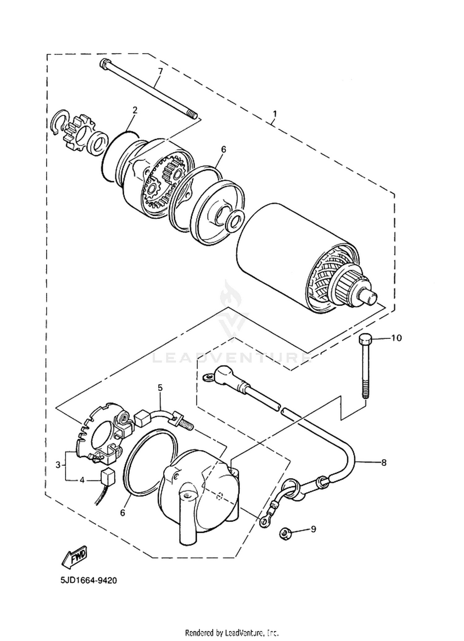 41 STARTING MOTOR