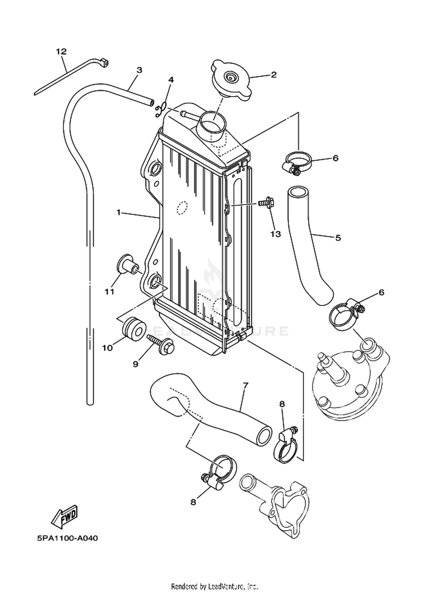 04 RADIATOR  HOSE
