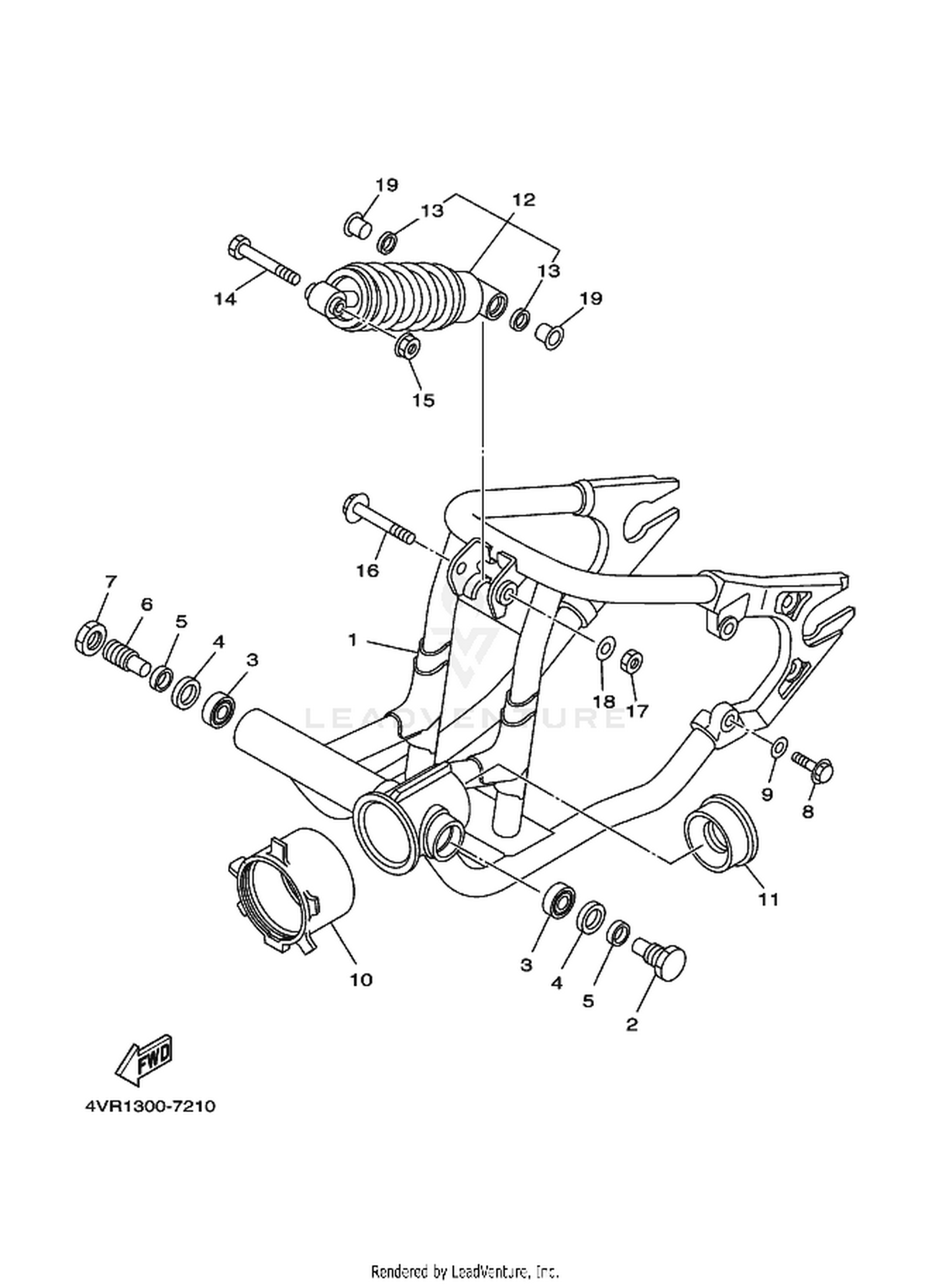 21 REAR ARM  SUSPENSION