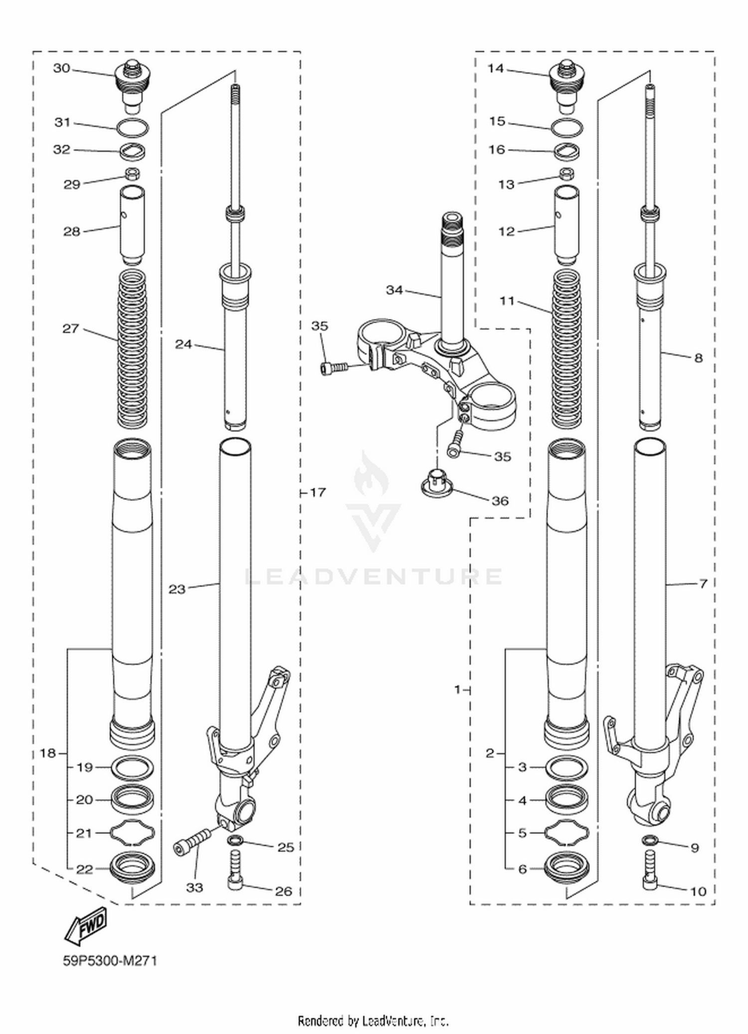 27 FRONT FORK