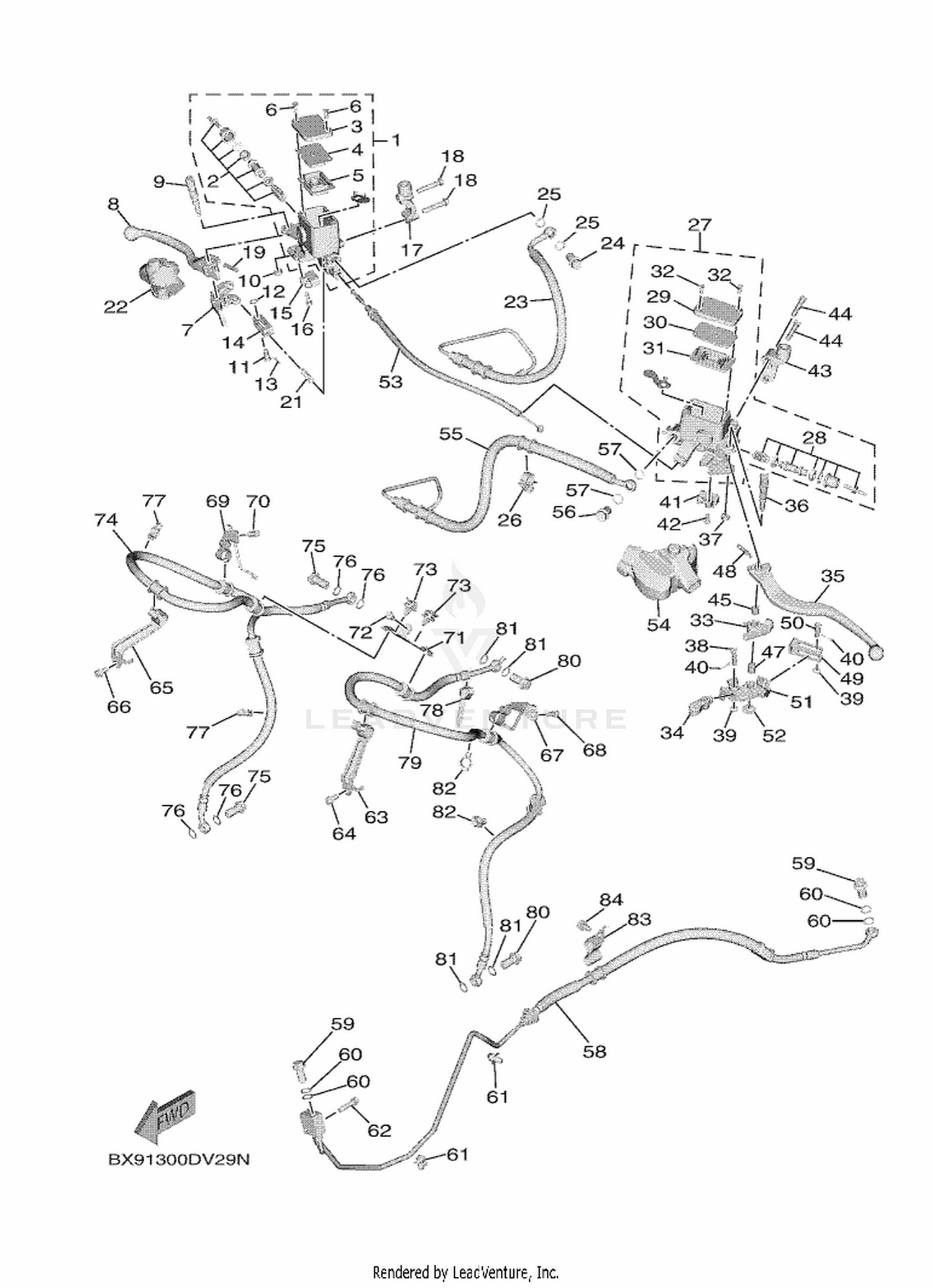 29 FRONT MASTER CYLINDER