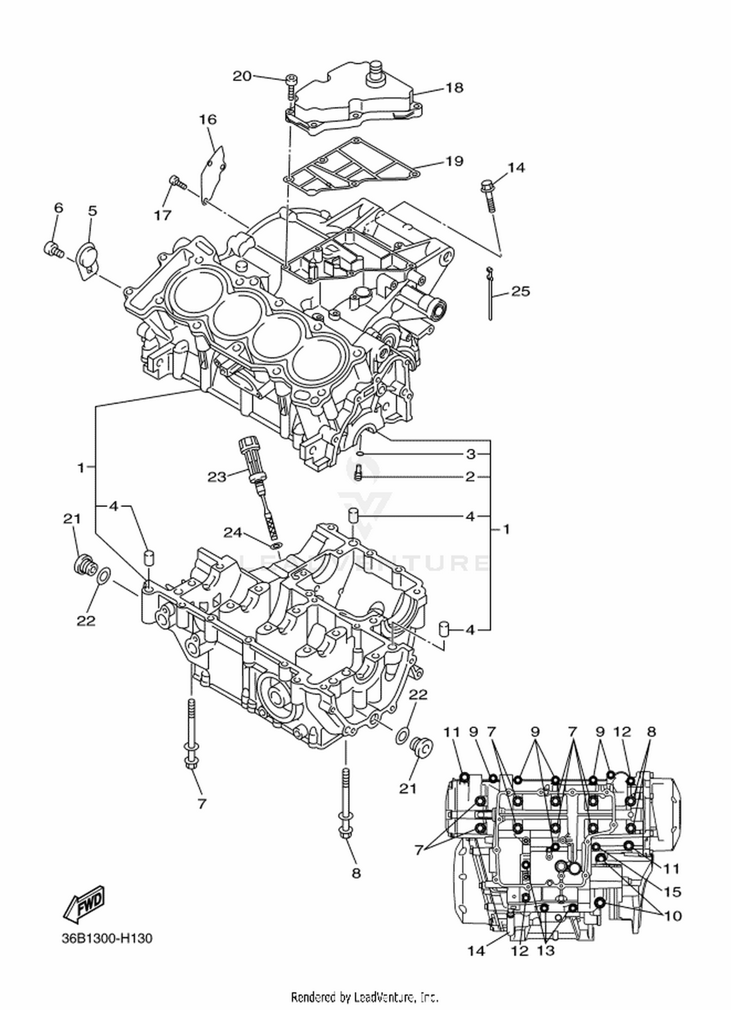 13 CRANKCASE
