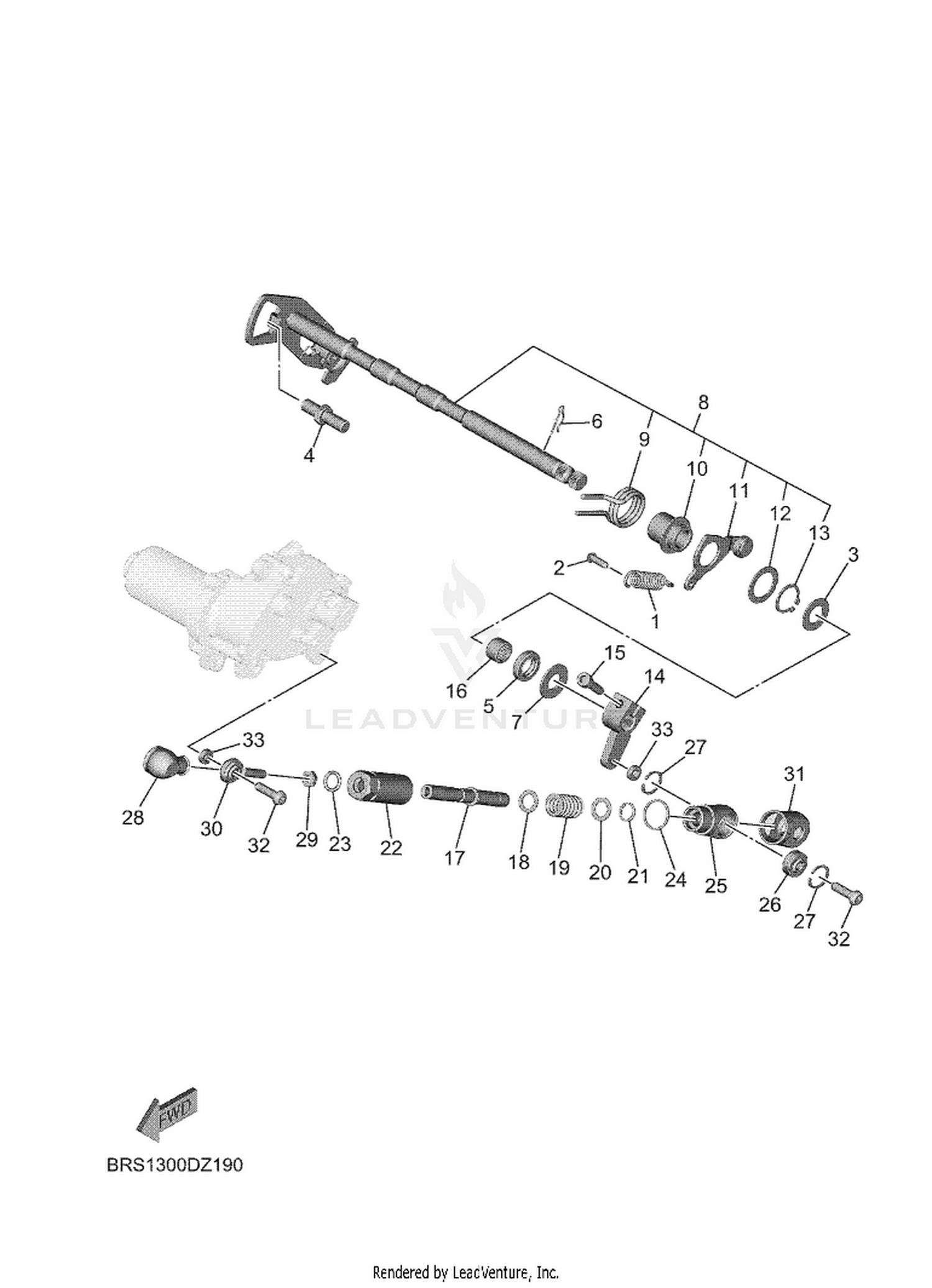 19 SHIFT SHAFT