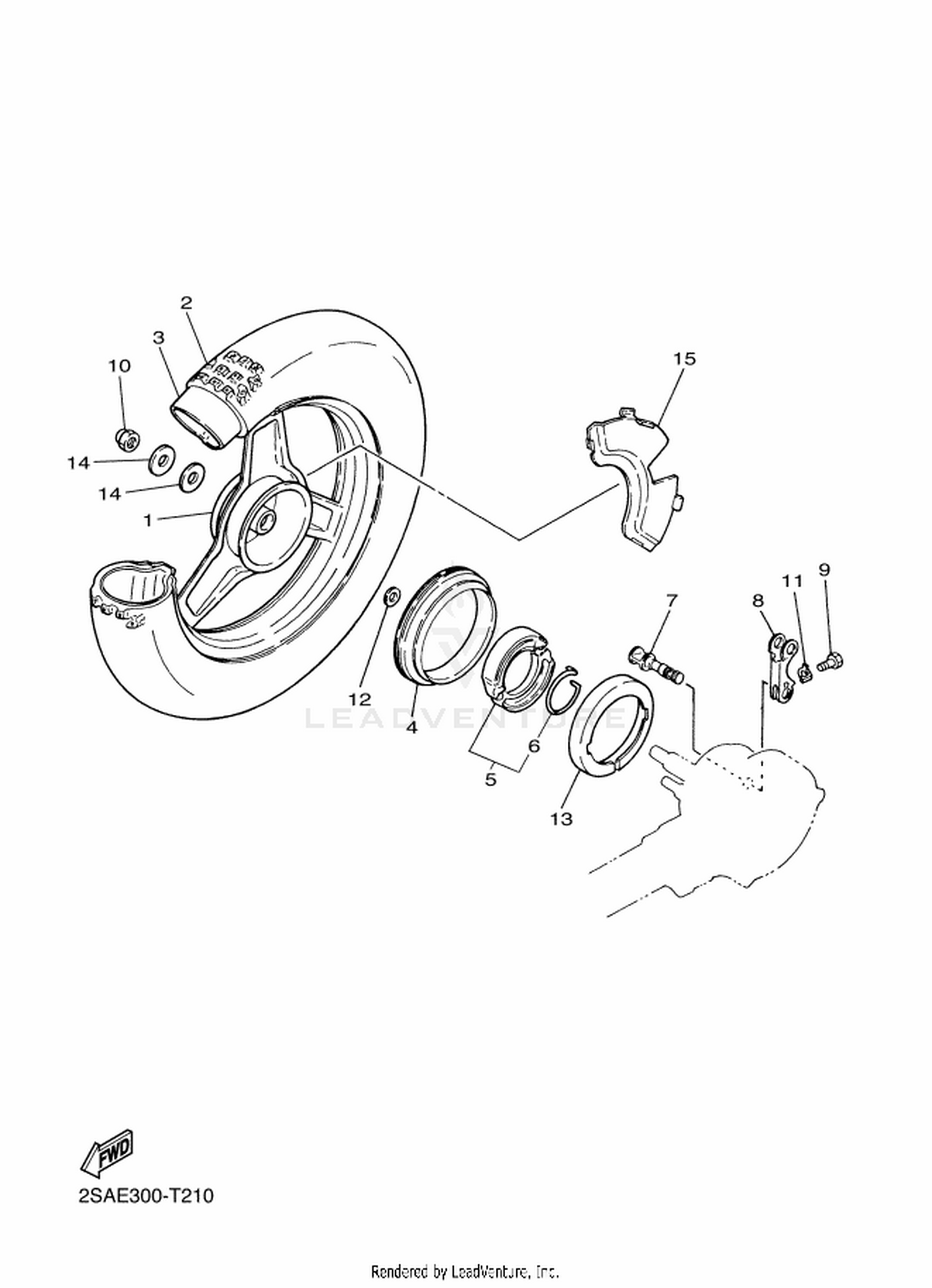21 REAR WHEEL