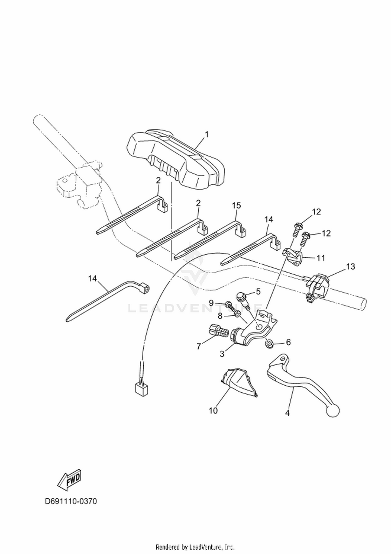37 HANDLE SWITCH & LEVER