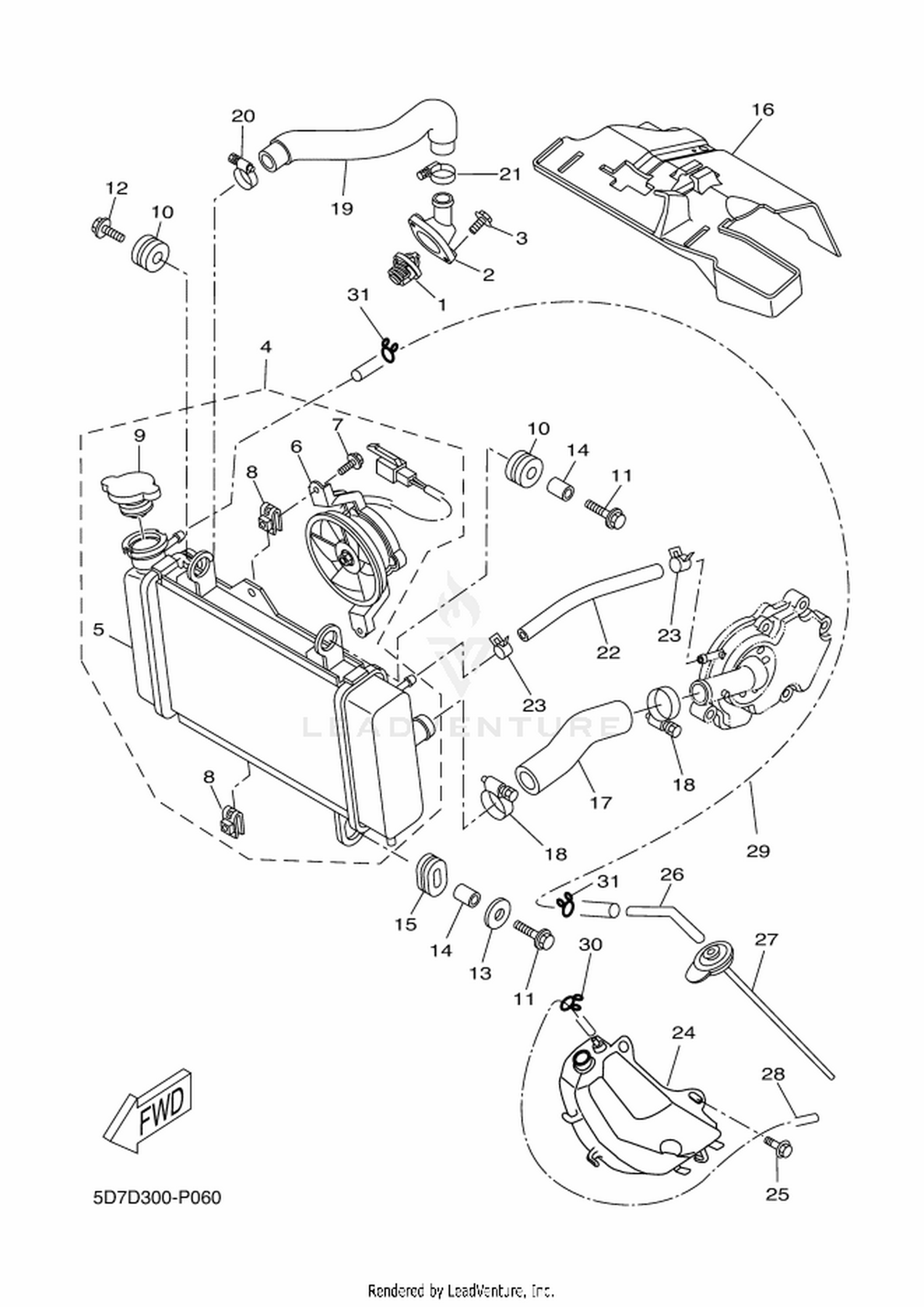 06 RADIATOR  HOSE