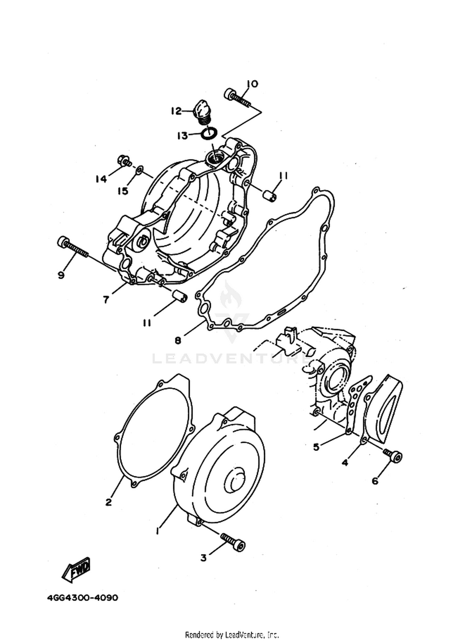 09 CRANKCASE COVER 1