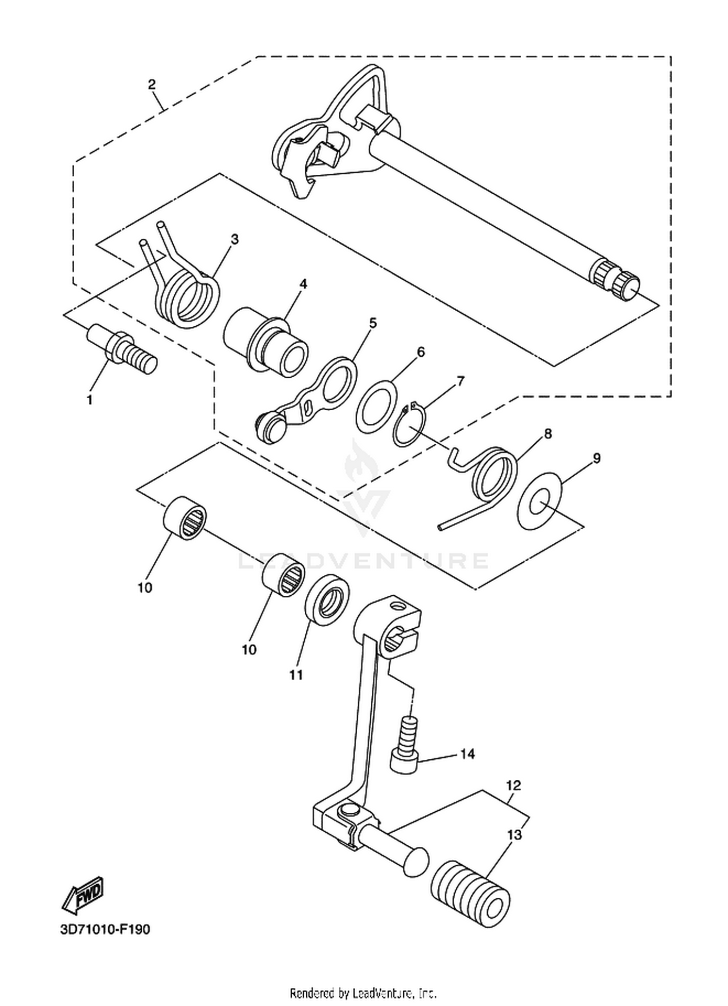 19 SHIFT SHAFT
