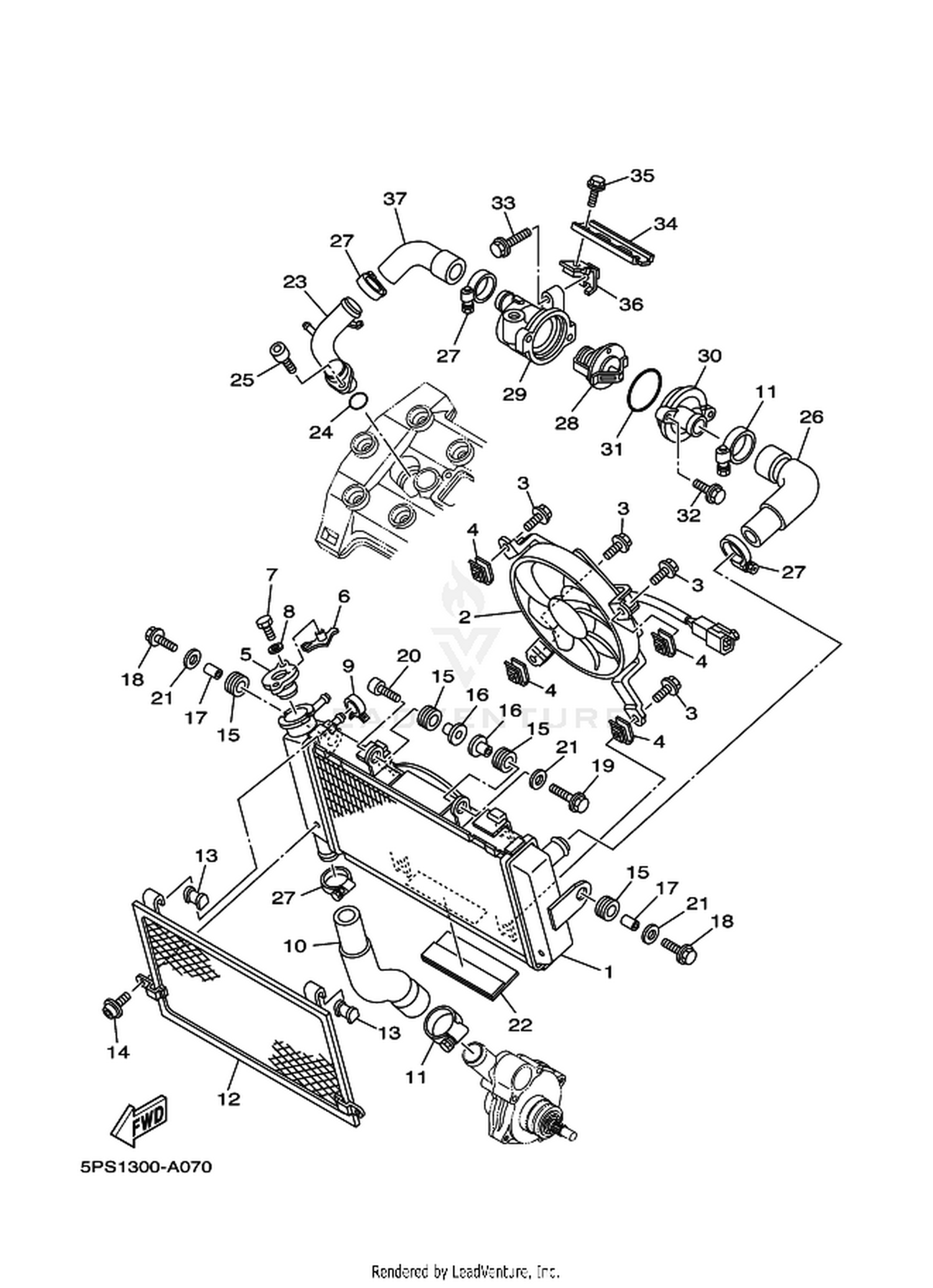 07 RADIATOR  HOSE