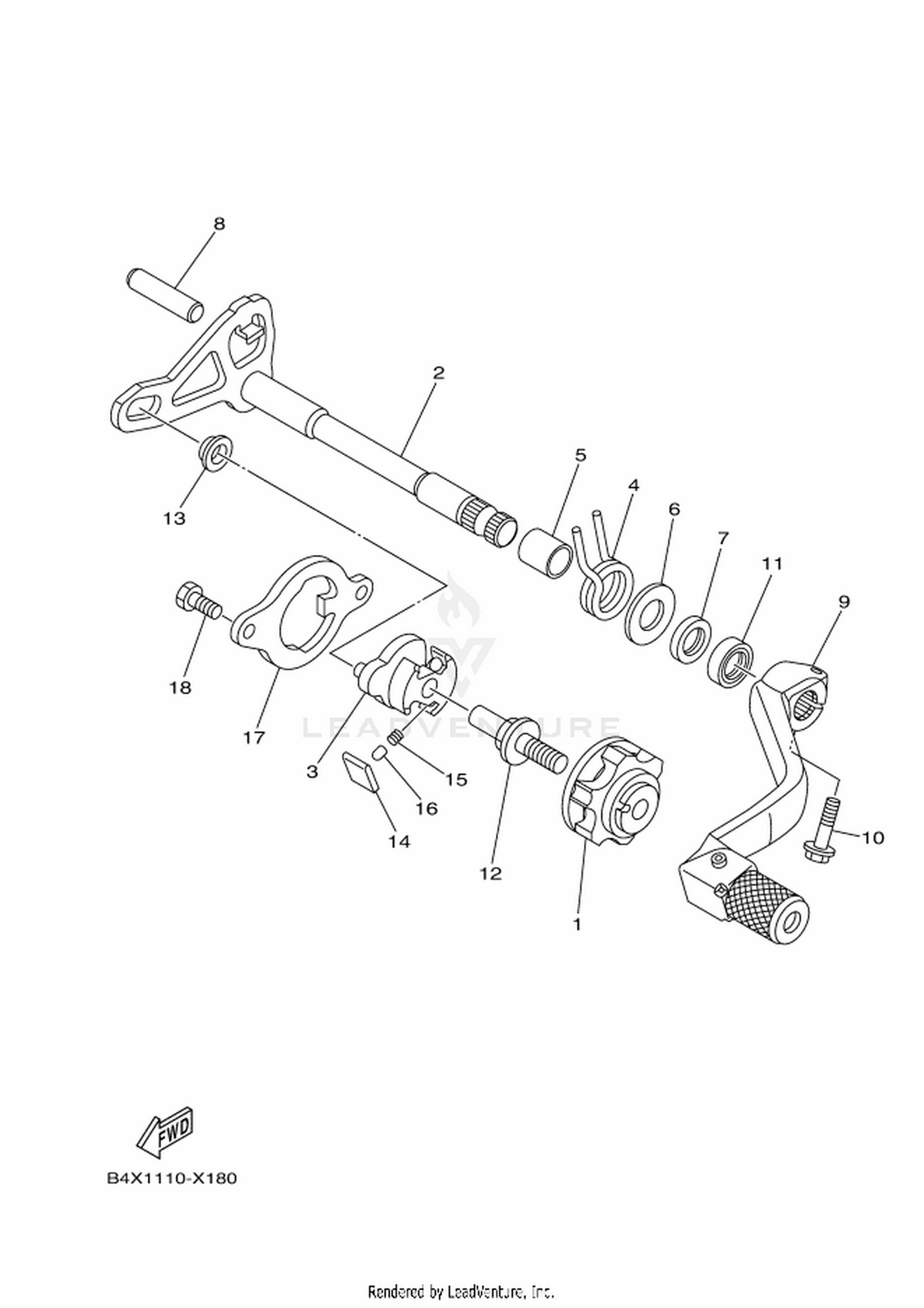 18 SHIFT SHAFT