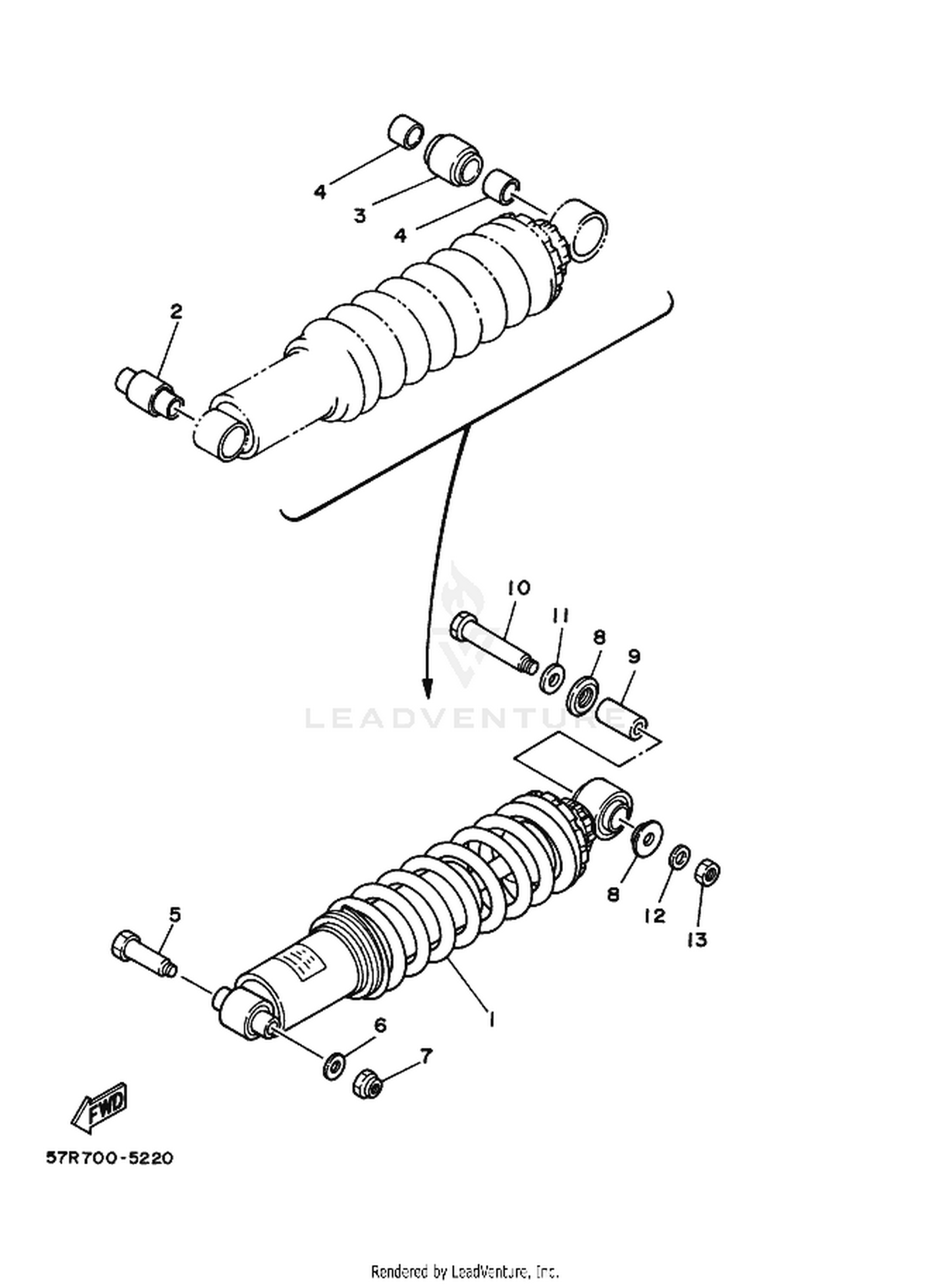 22 REAR SUSPENSION
