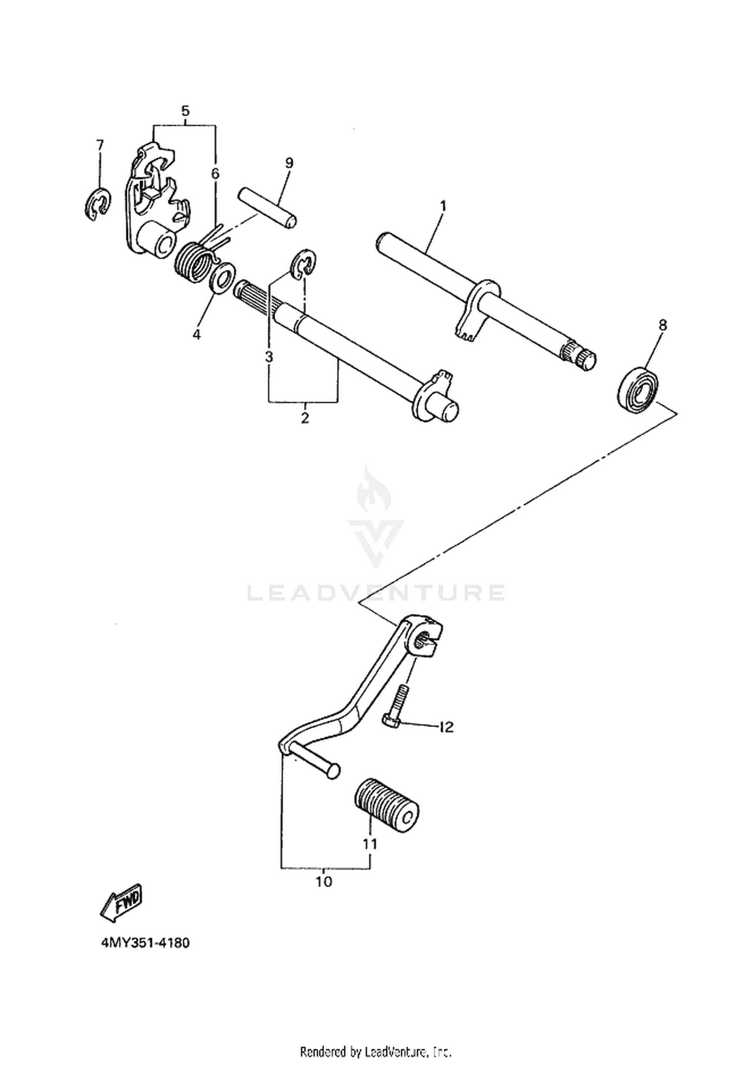 18 SHIFT SHAFT