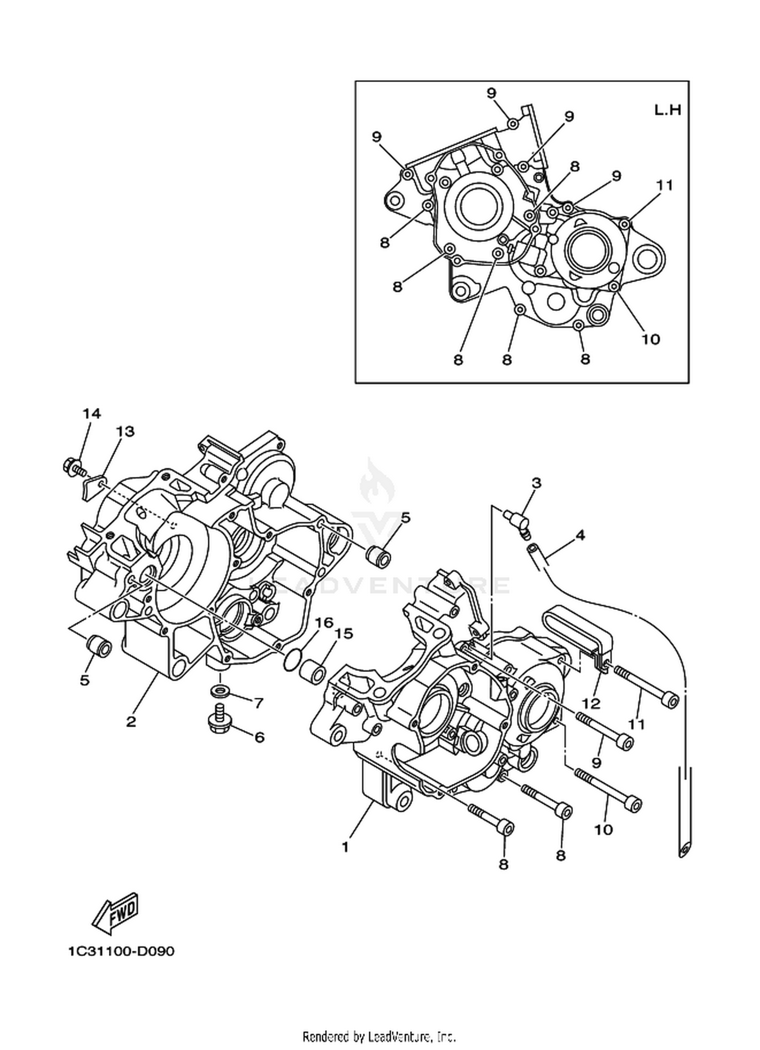 10 CRANKCASE