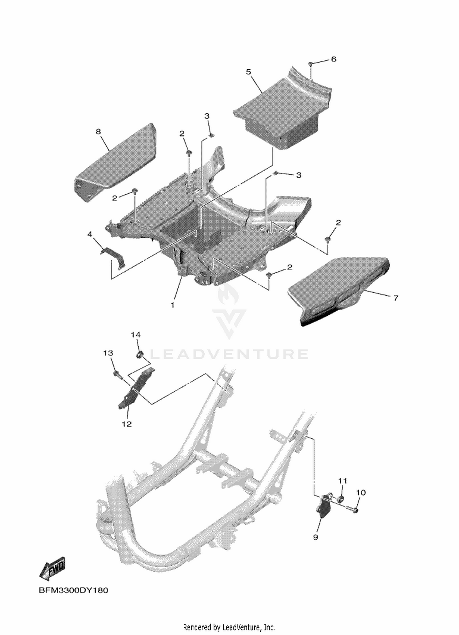18 FOOTREST