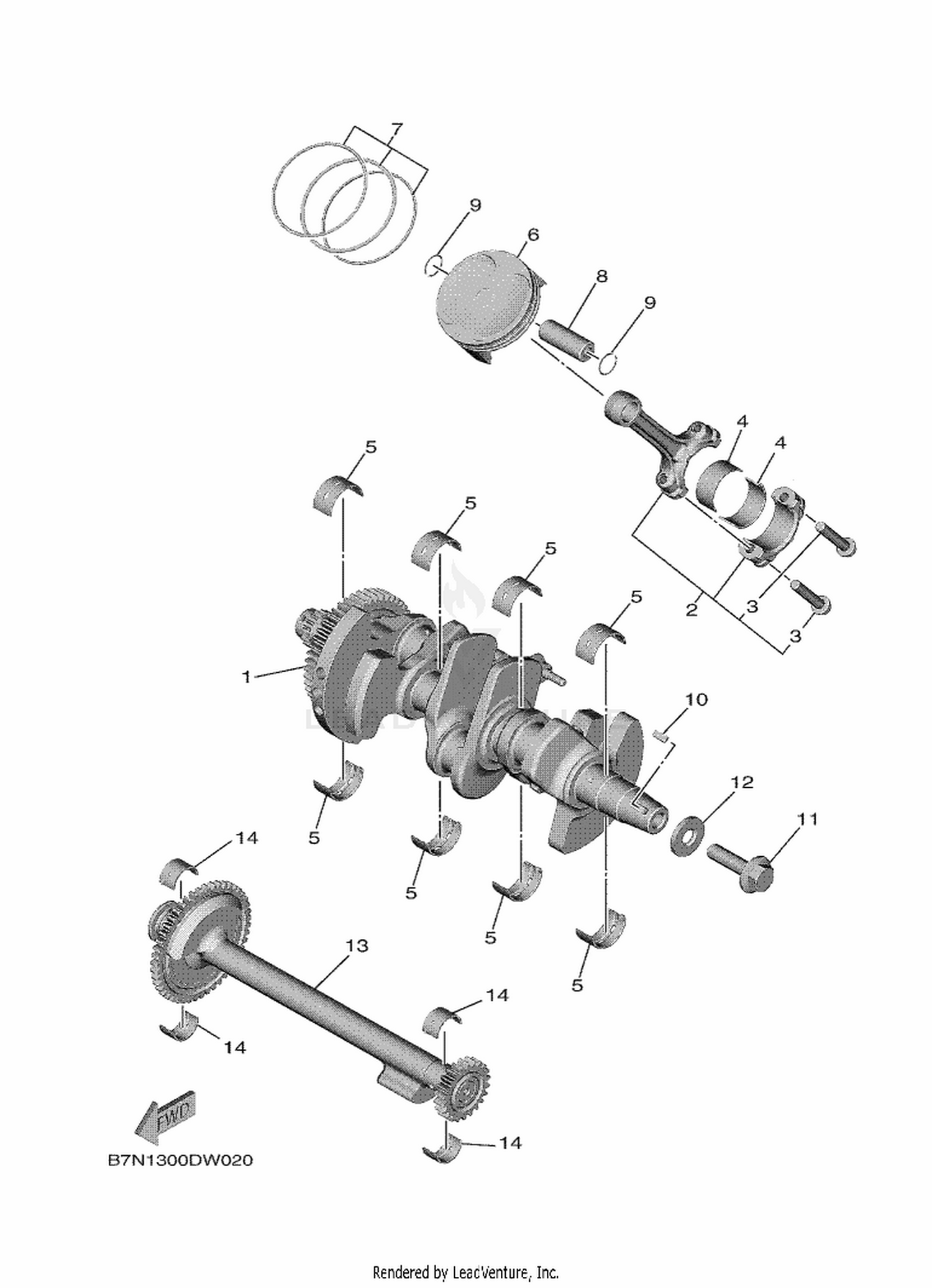 03 CRANKSHAFT & PISTON