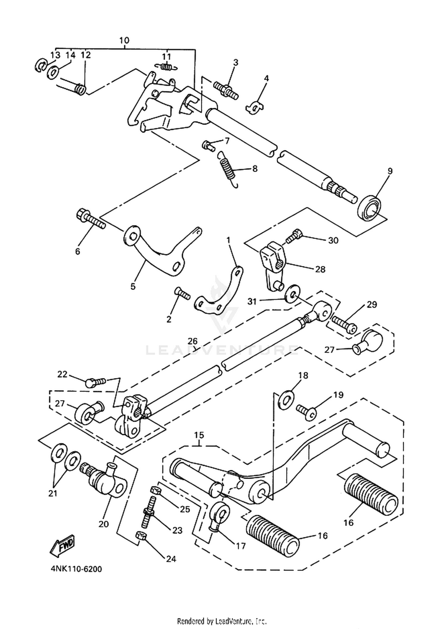 19 SHIFT SHAFT