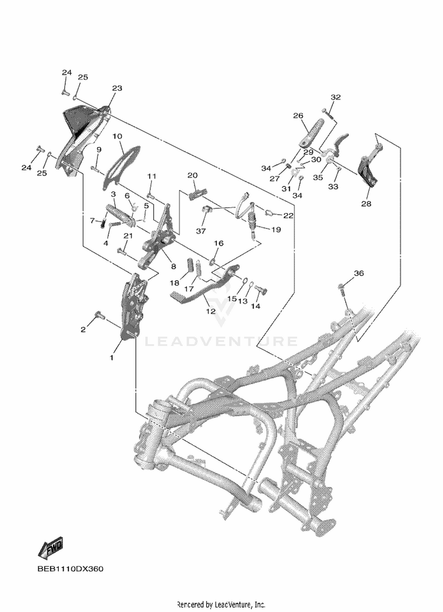 37 STAND & FOOTREST 2