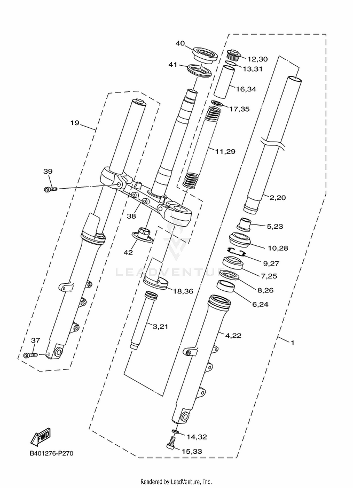 27 FRONT FORK