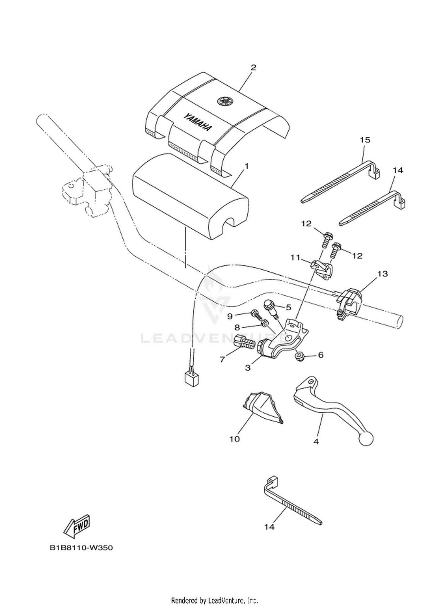 37 HANDLE SWITCH & LEVER