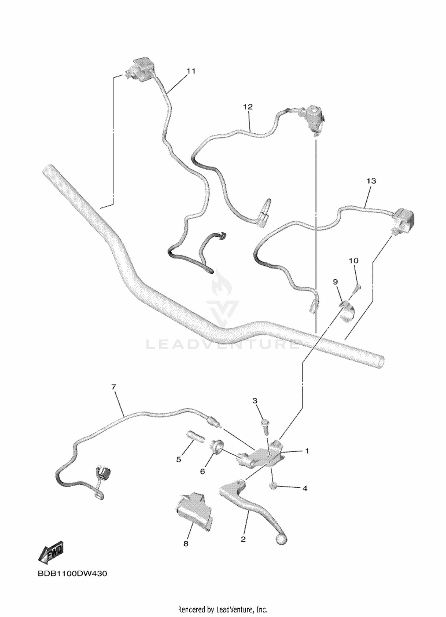 45 HANDLE SWITCH & LEVER