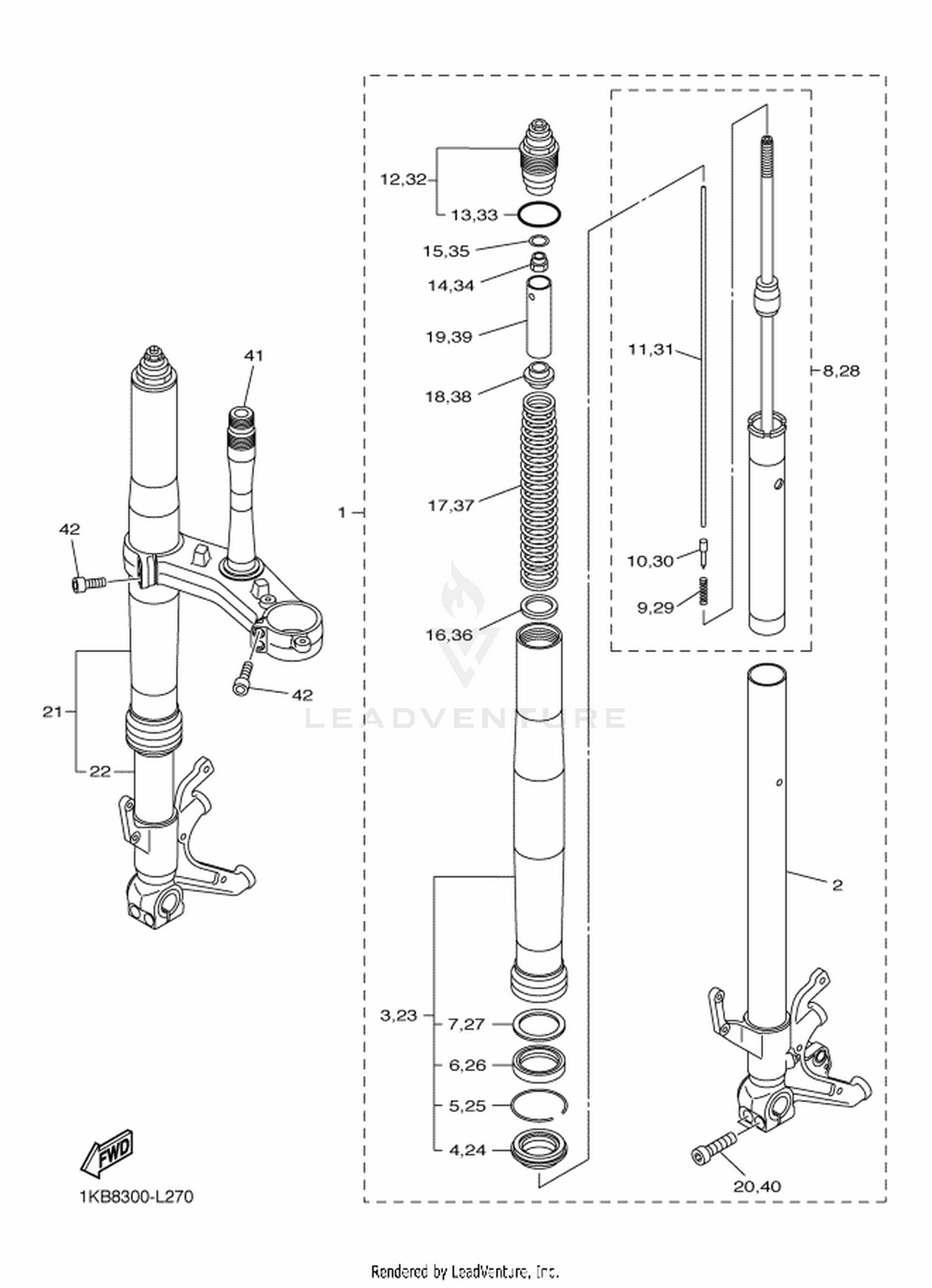 27 FRONT FORK