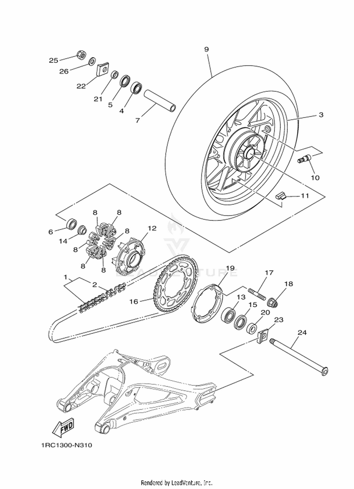 Assembly diagram