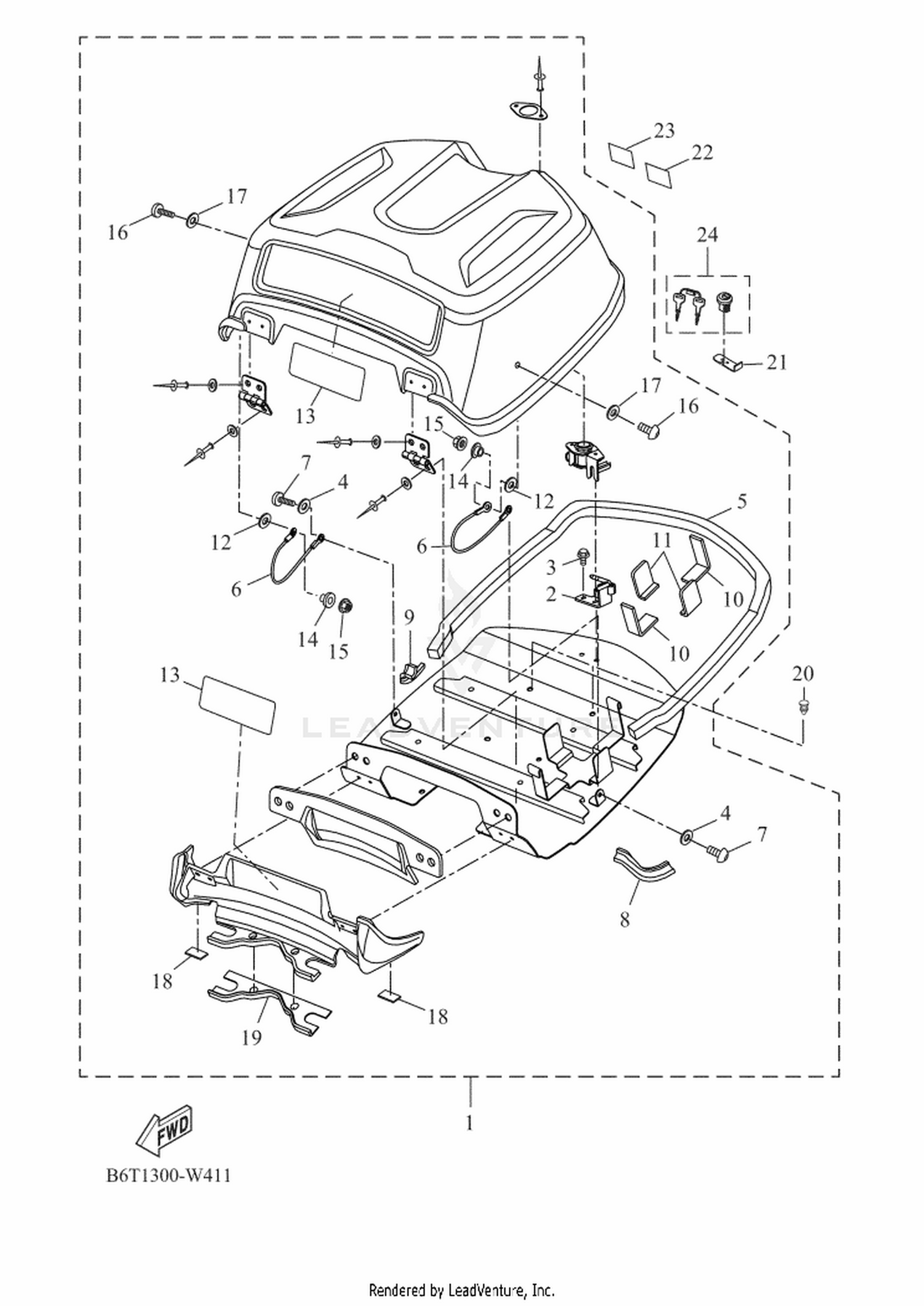 42 SADDLEBAG