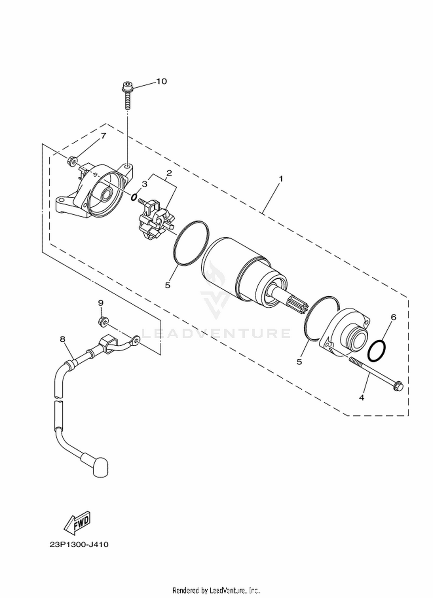 41 STARTING MOTOR