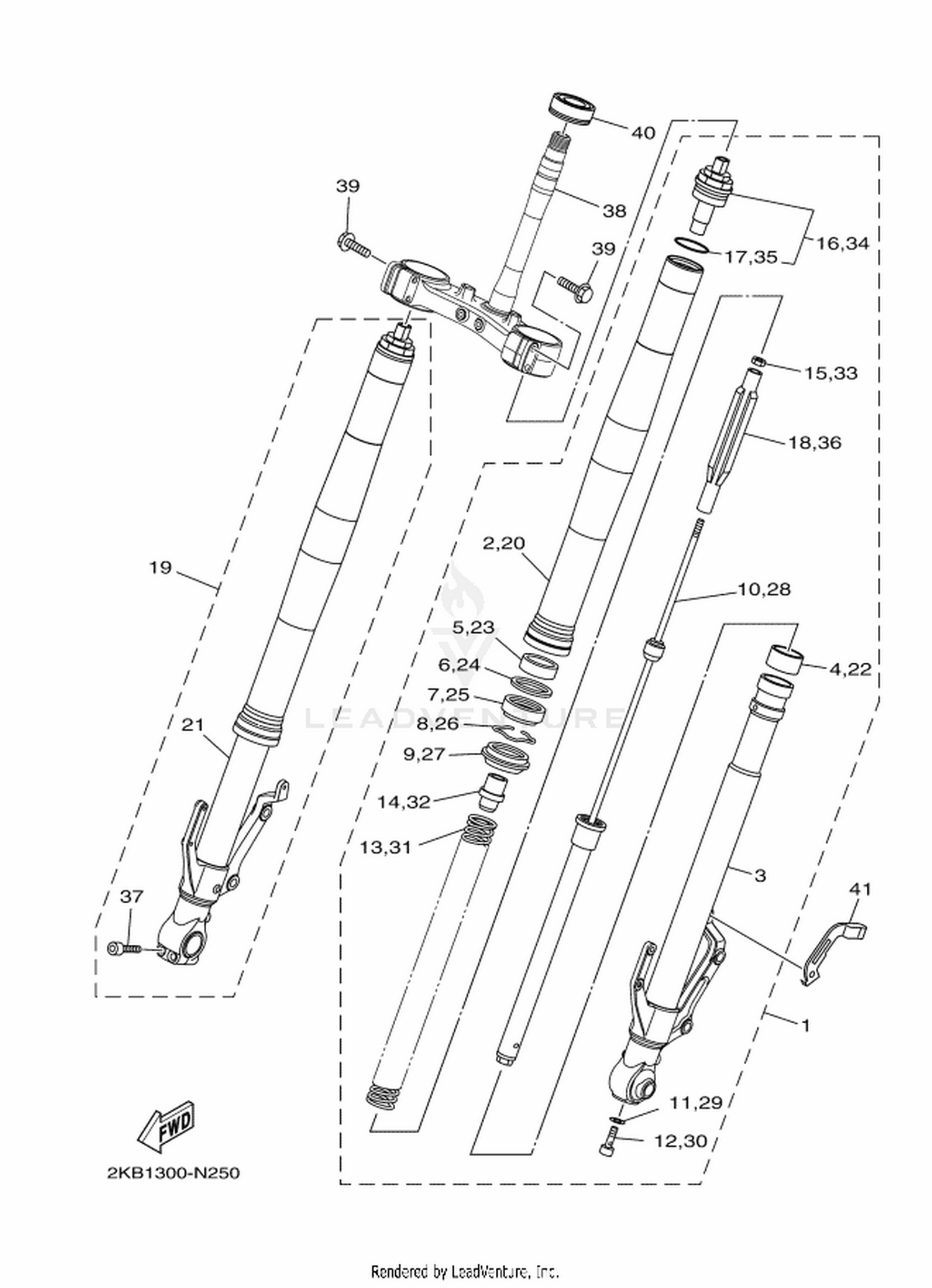 25 FRONT FORK