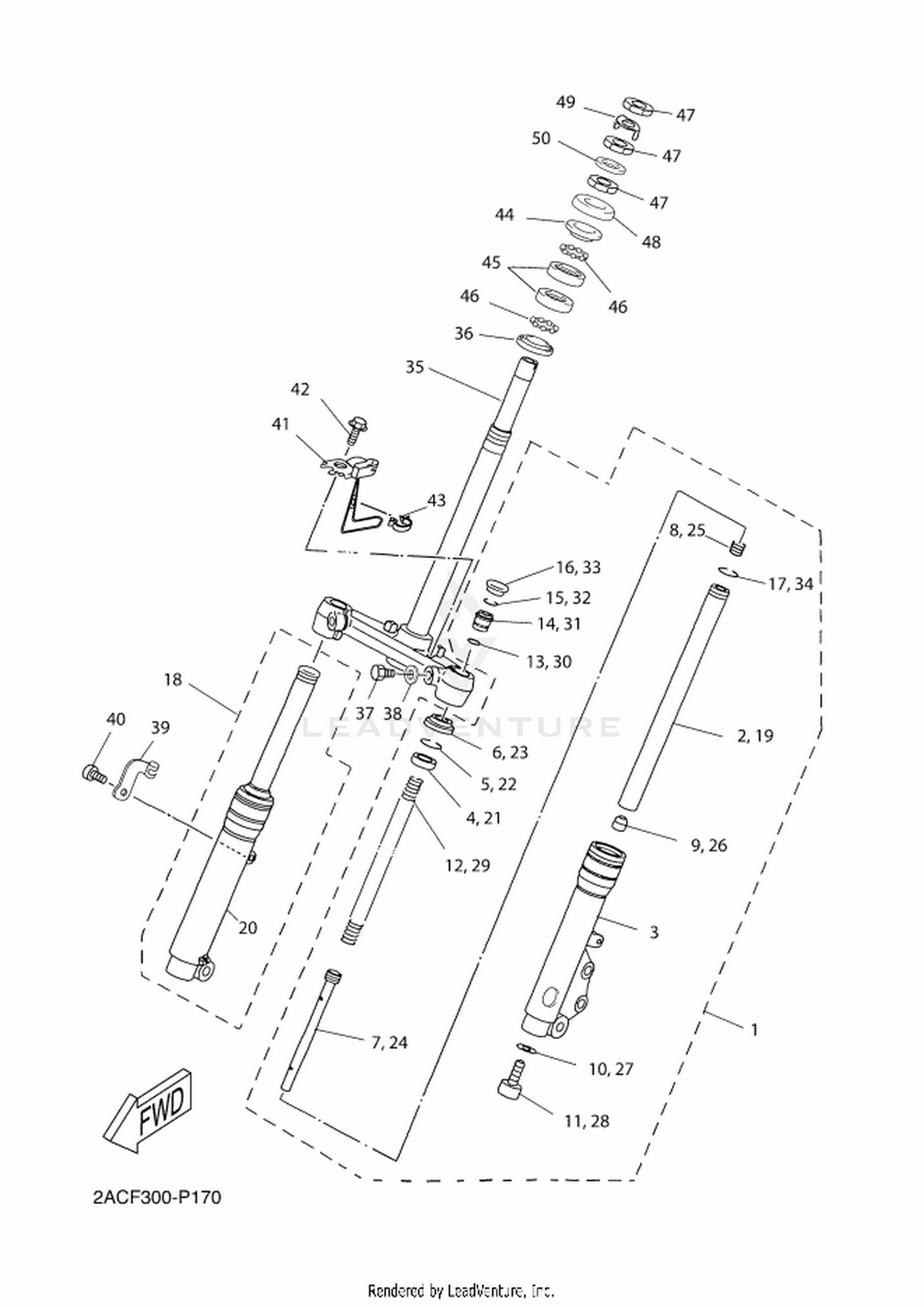 17 FRONT FORK