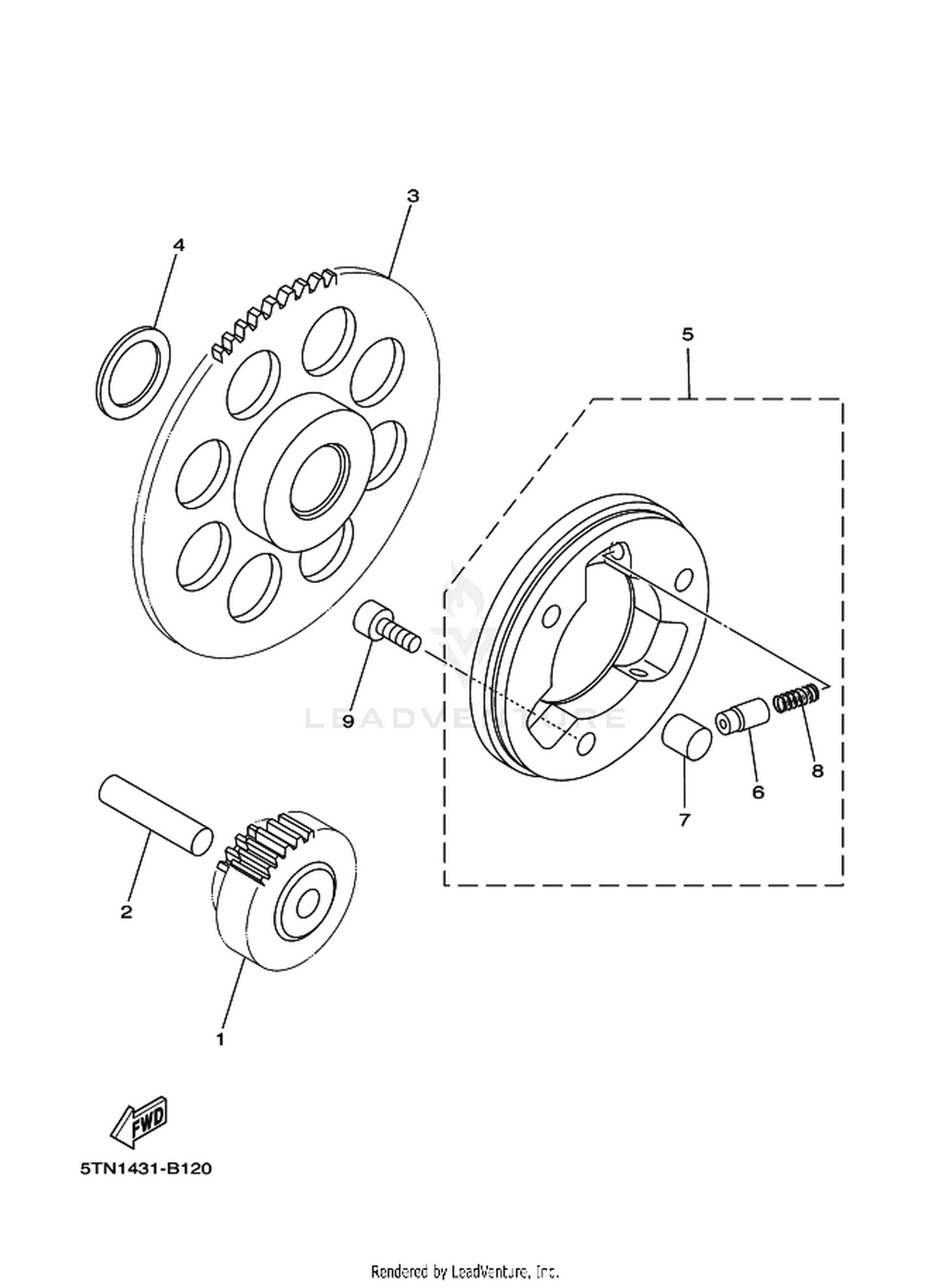 12 STARTER CLUTCH