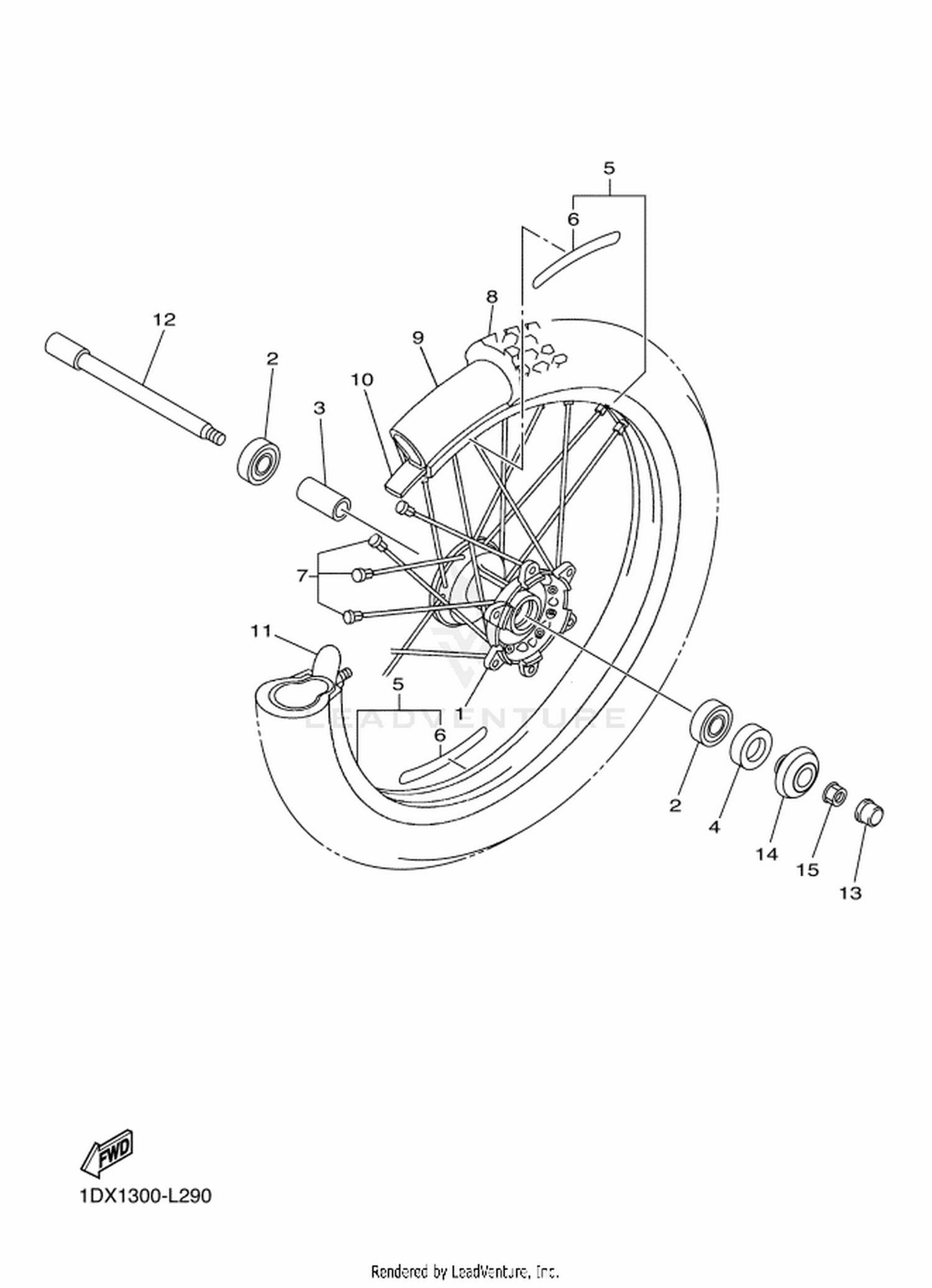 29 FRONT WHEEL