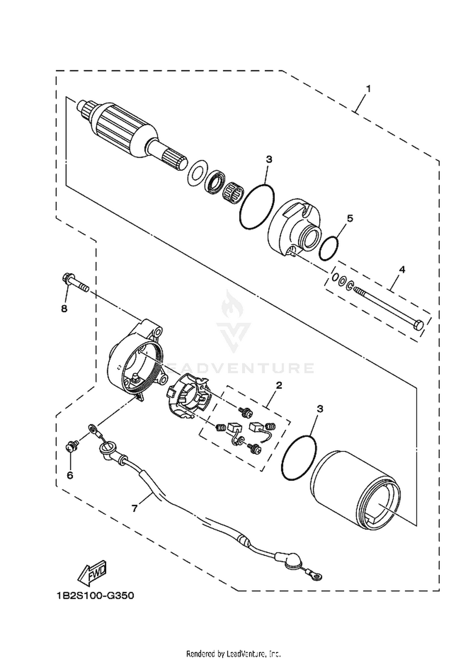 35 STARTING MOTOR