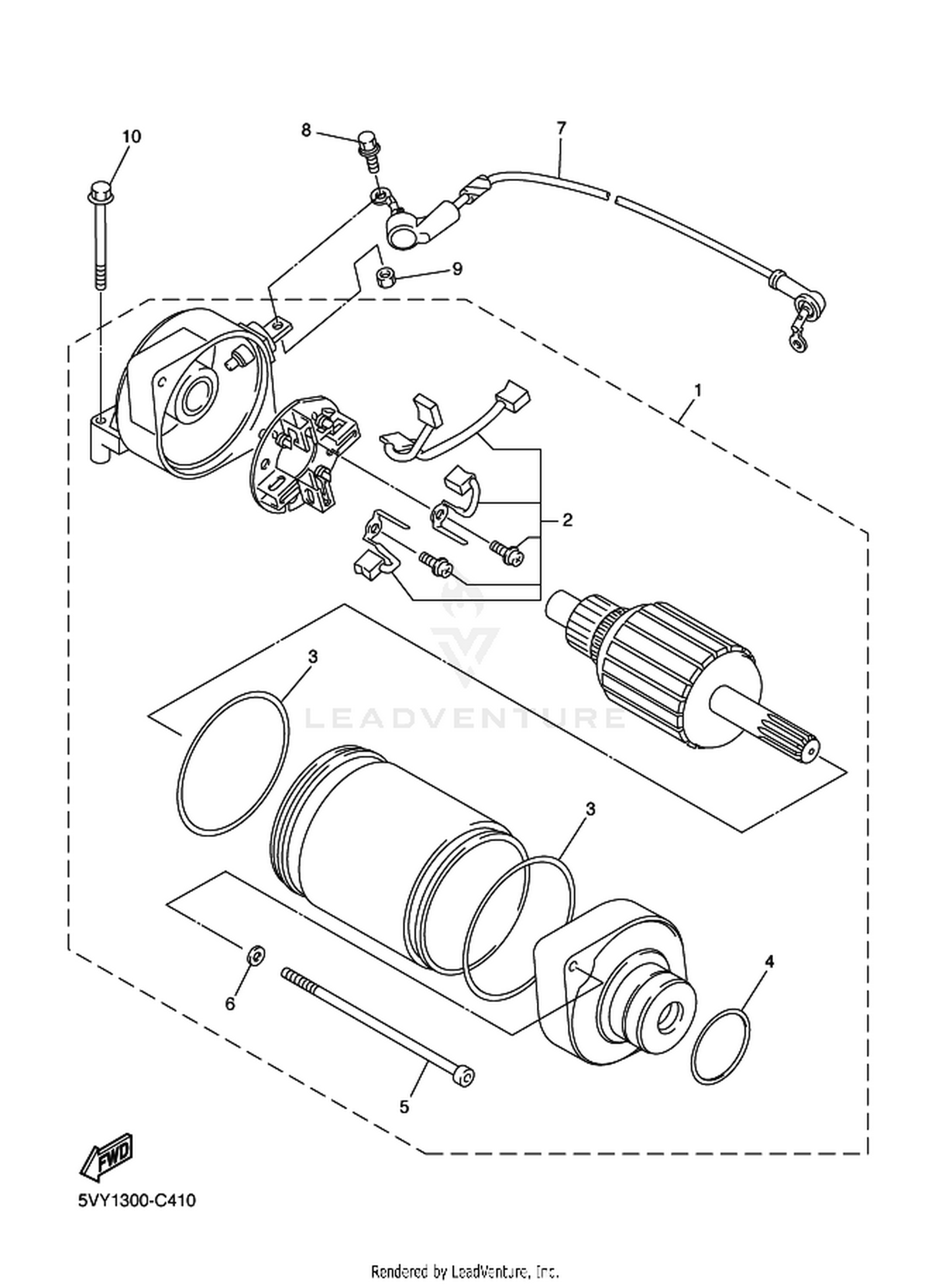 41 STARTING MOTOR