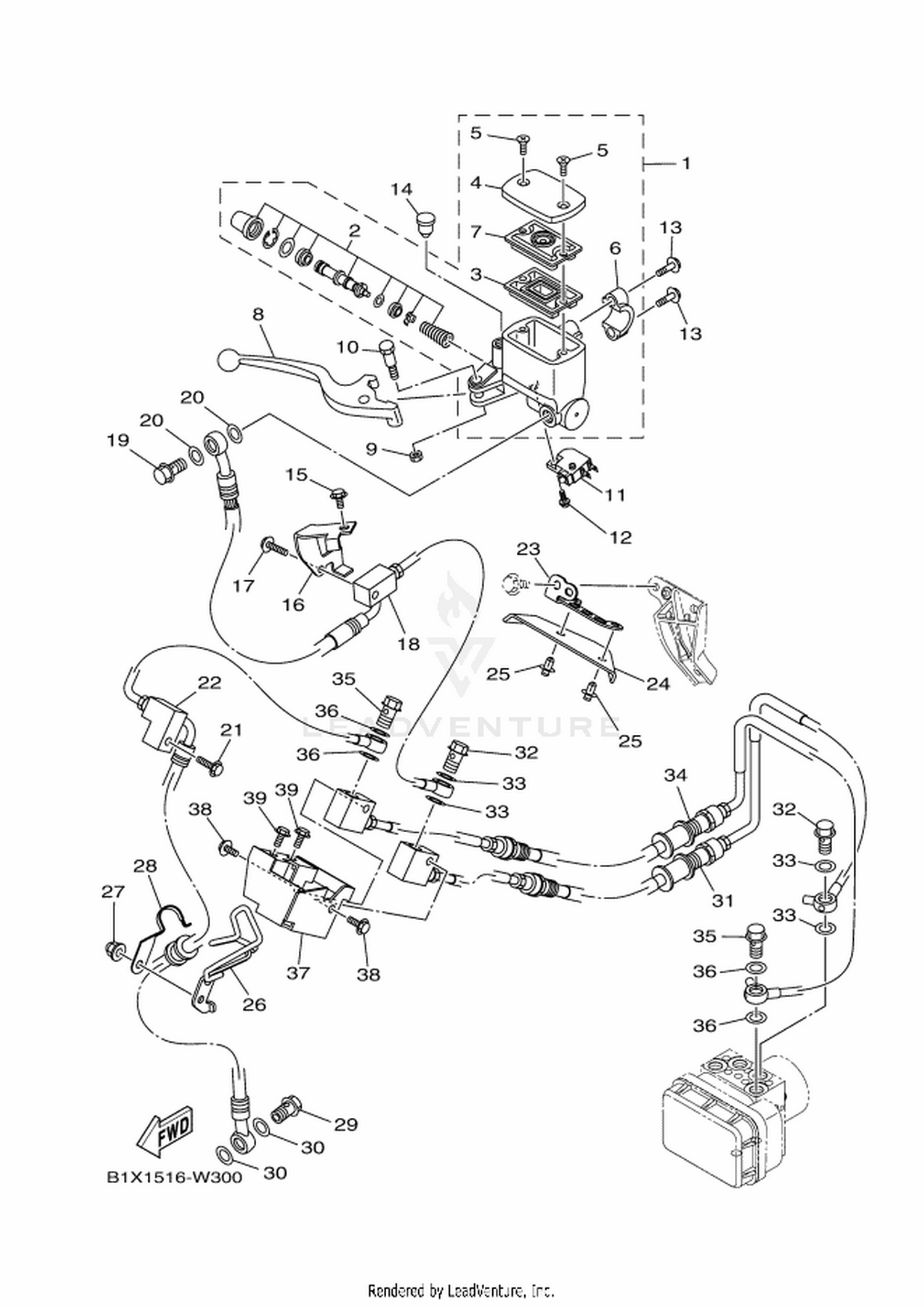 30 FRONT MASTER CYLINDER