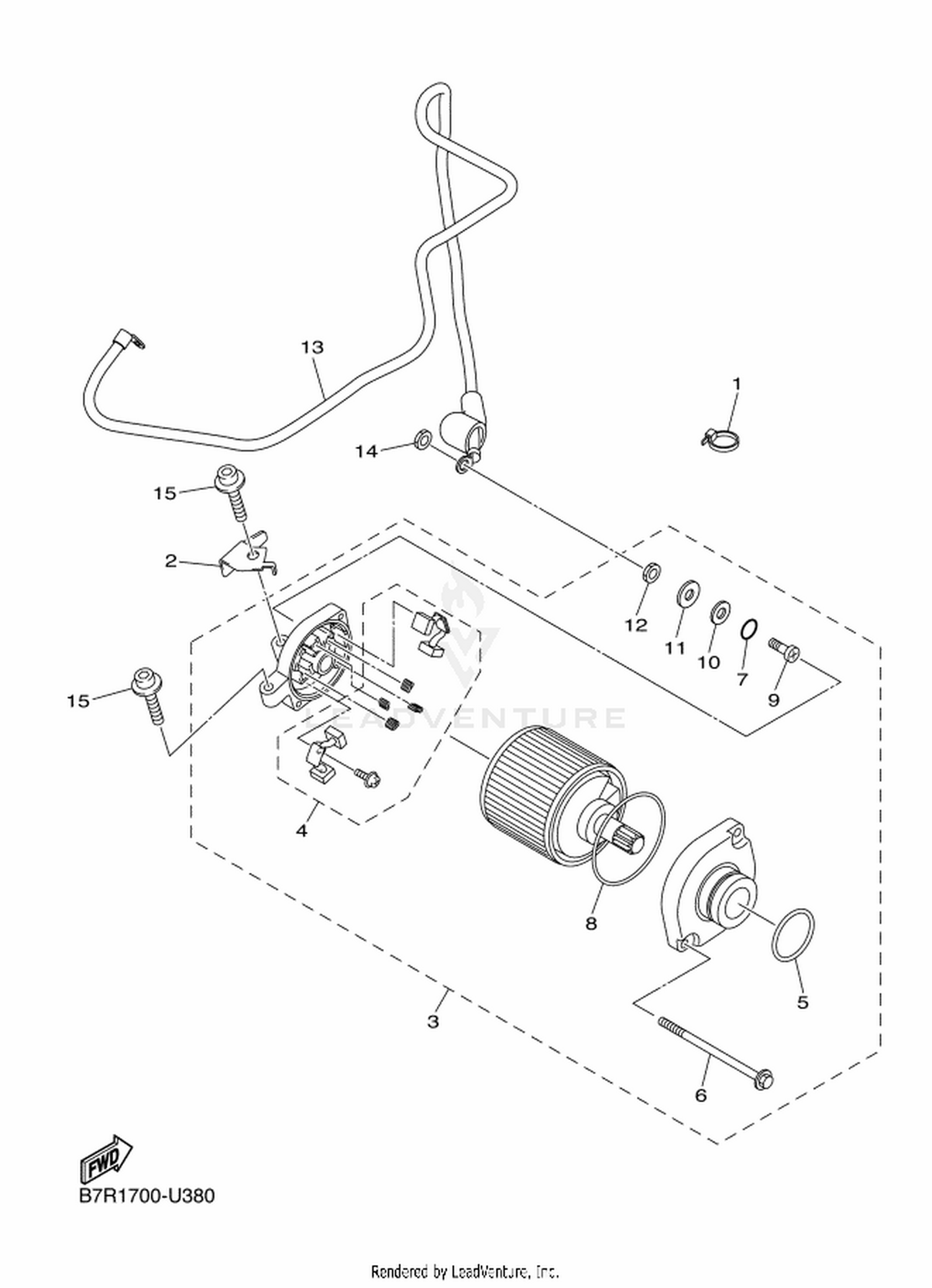 38 STARTING MOTOR