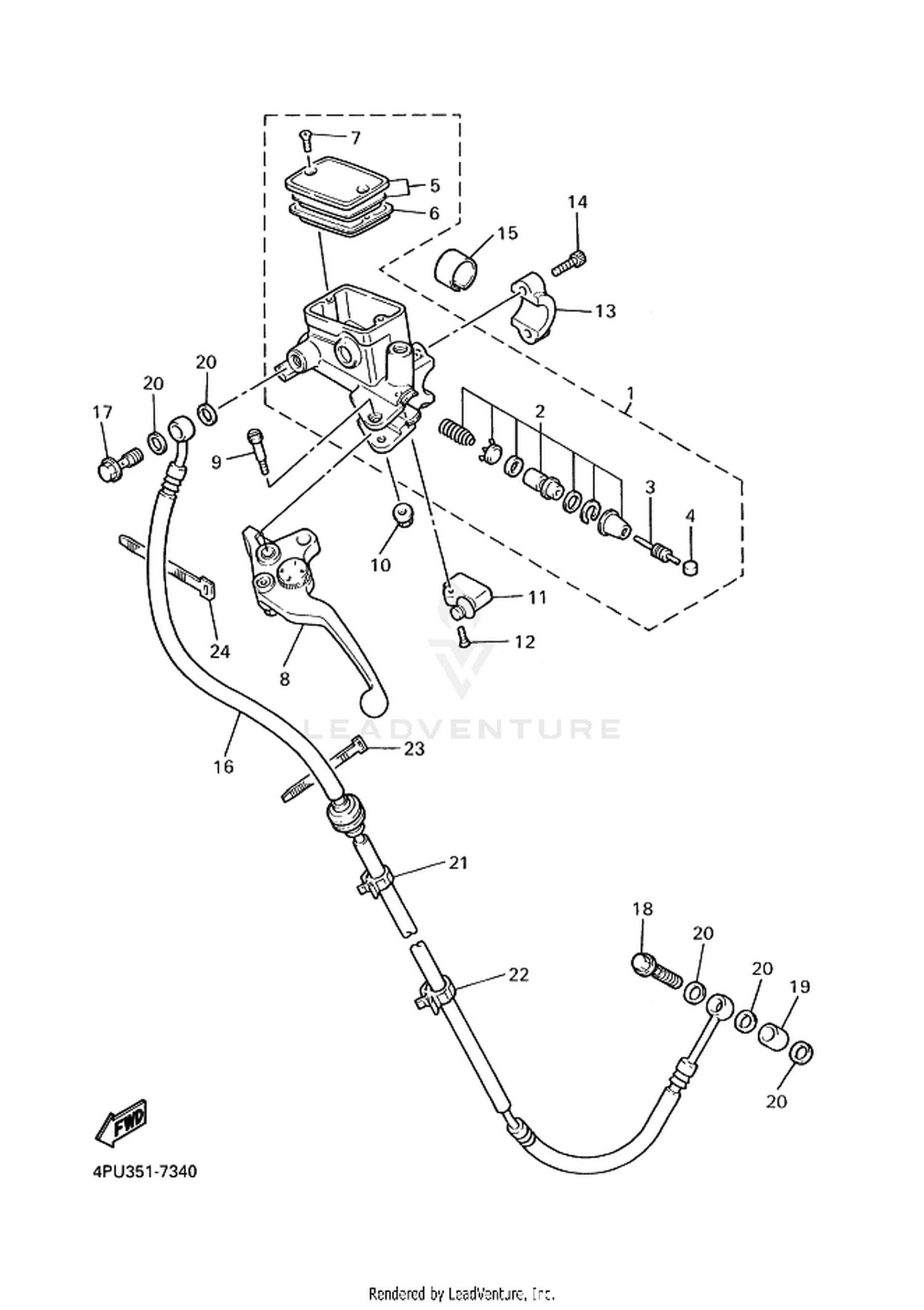 34 FRONT MASTER CYLINDER 2