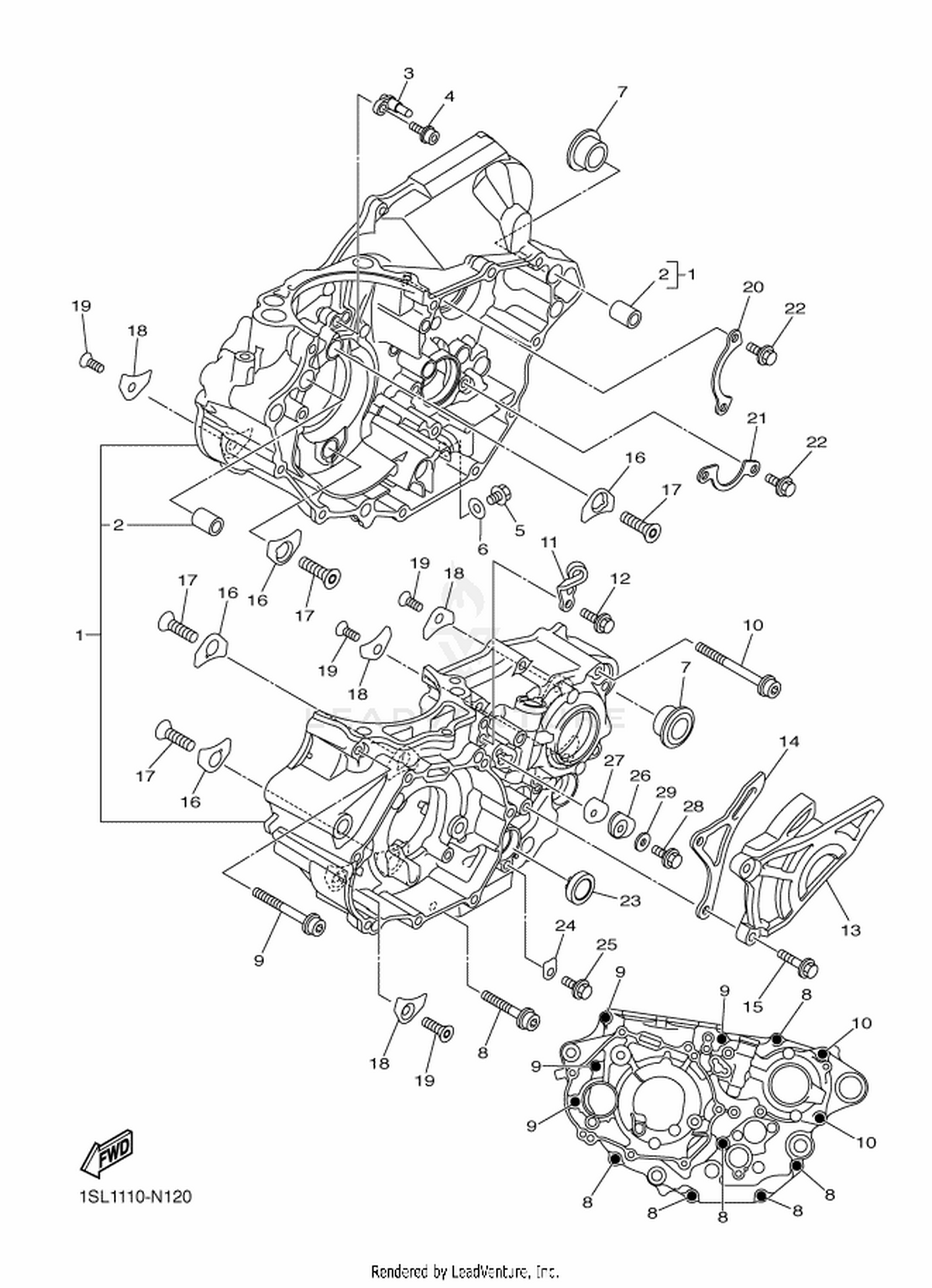 12 CRANKCASE