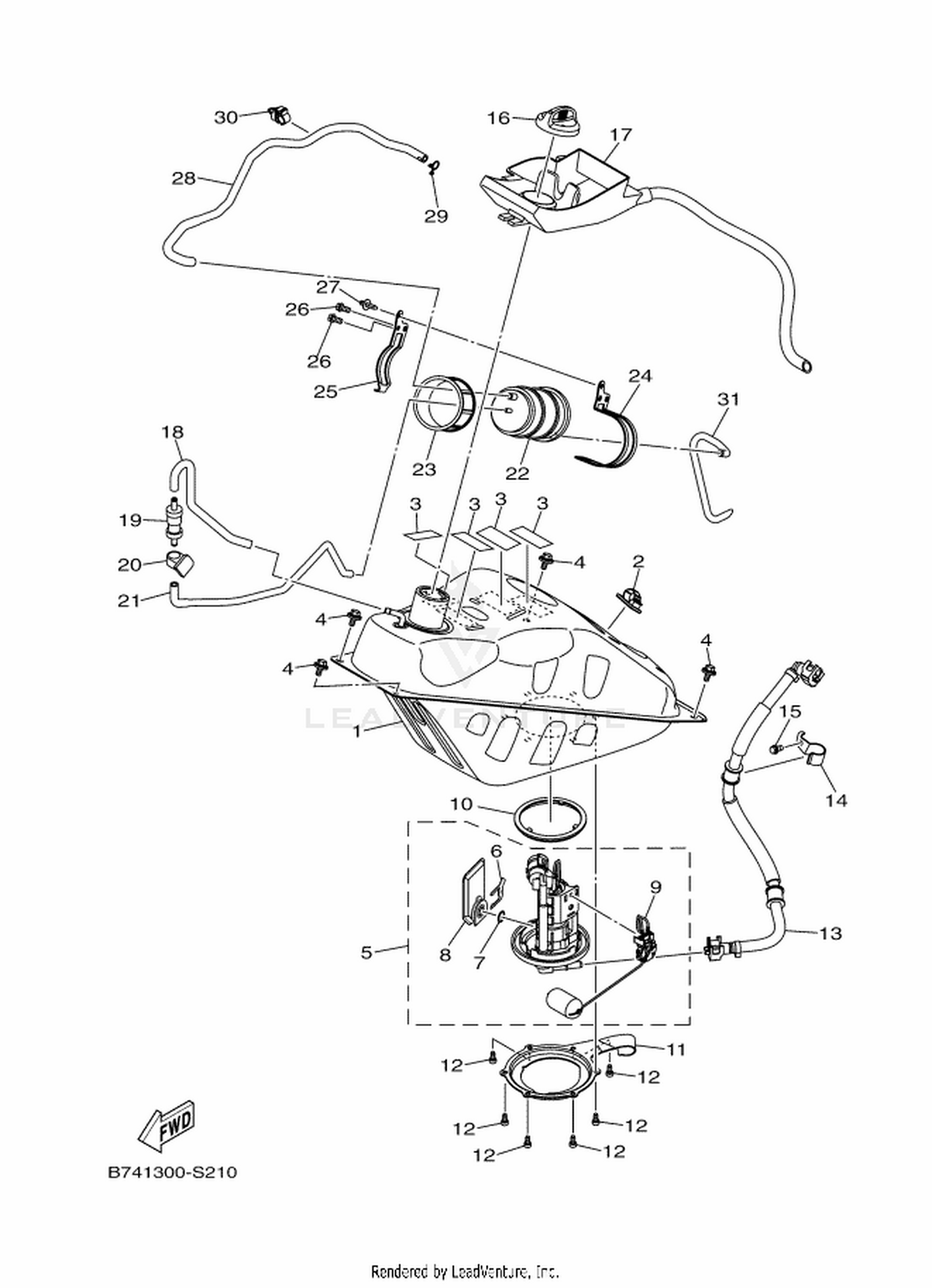 Assembly diagram