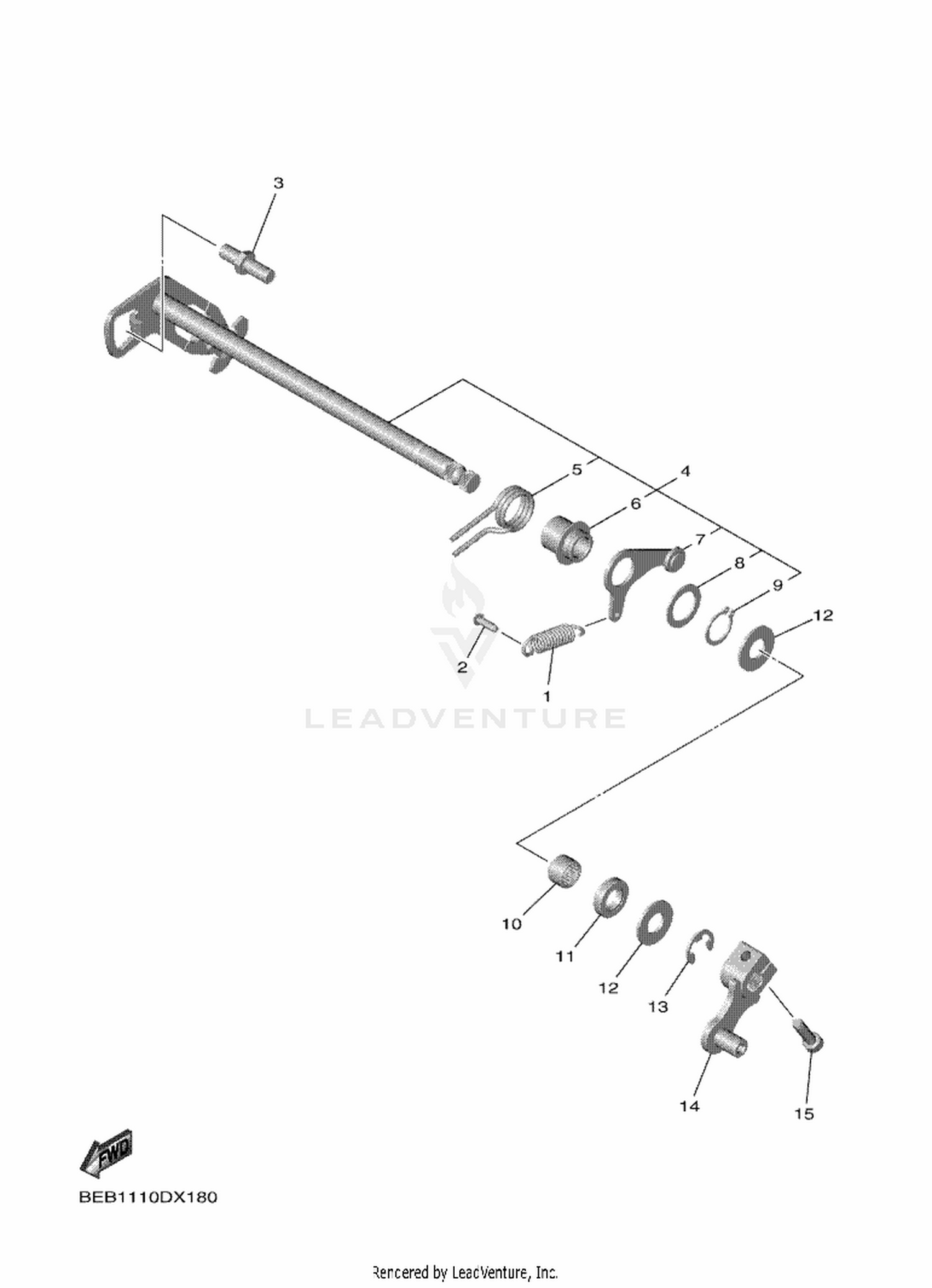 19 SHIFT SHAFT