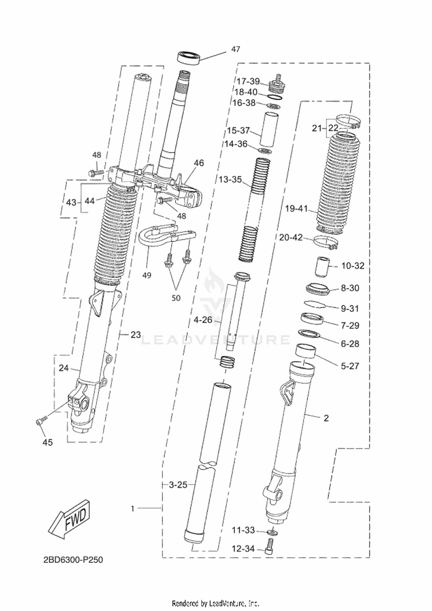 25 FRONT FORK