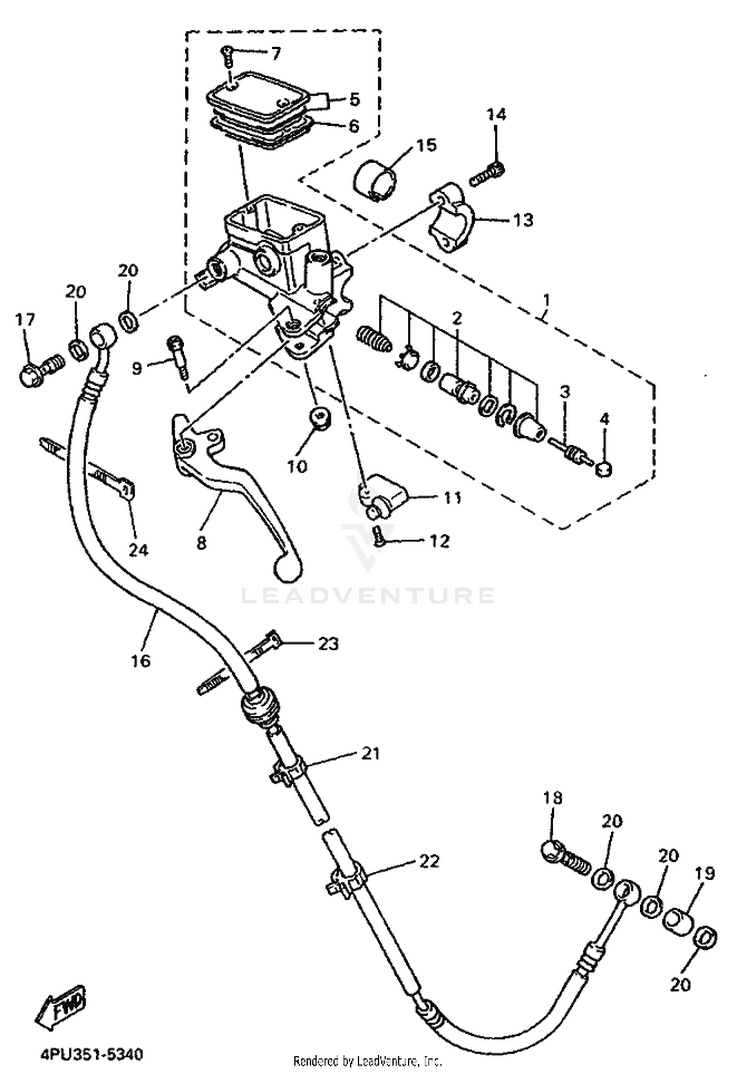 34 FRONT MASTER CYLINDER 2