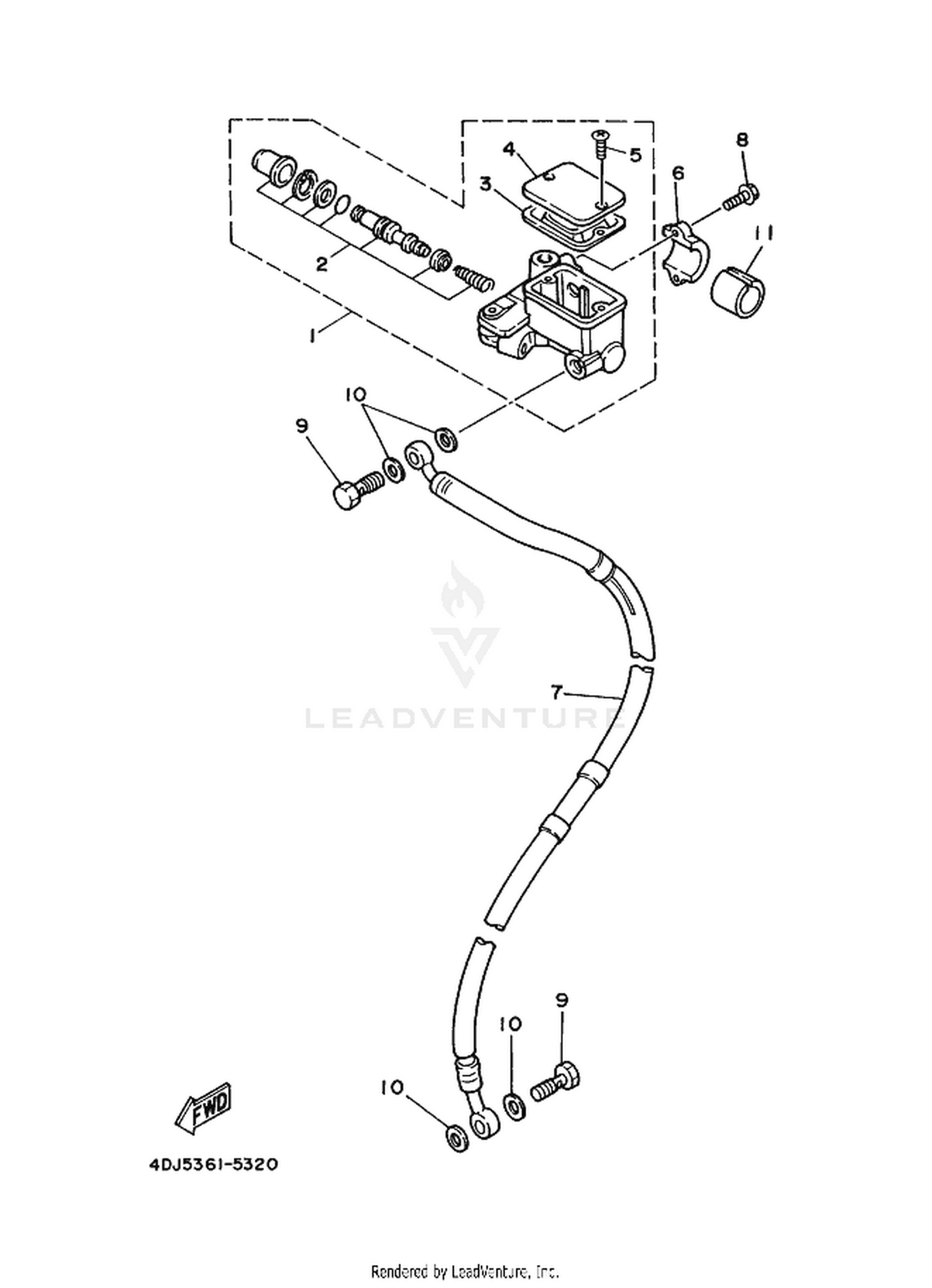 32 FRONT MASTER CYLINDER
