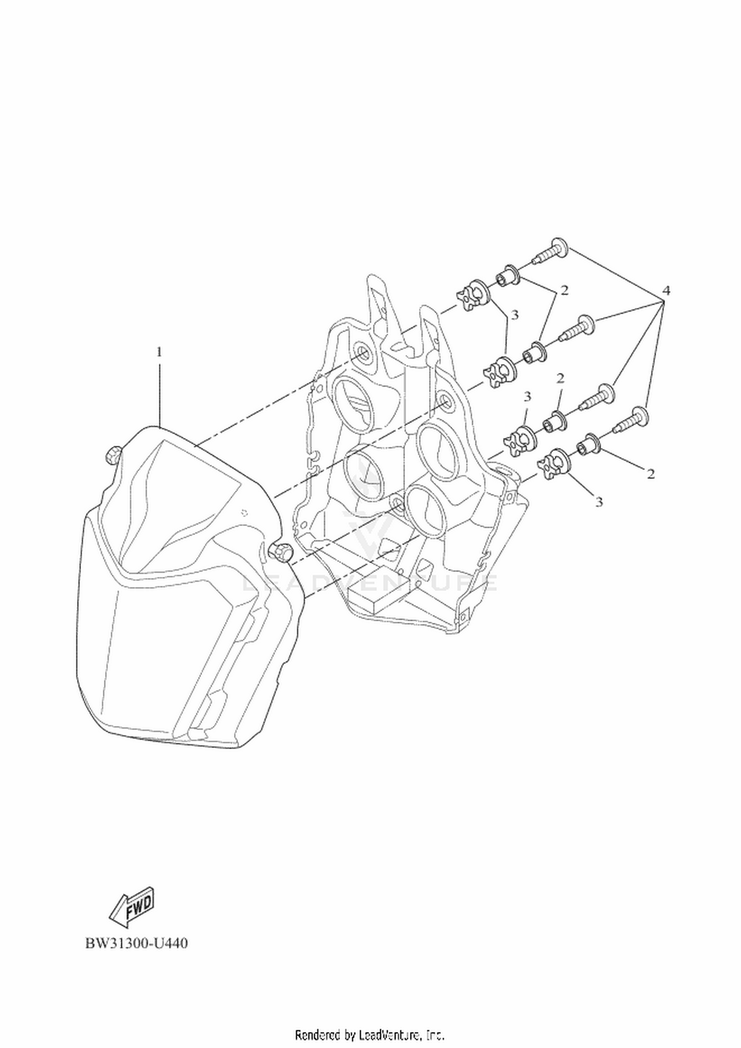 44 HEADLIGHT