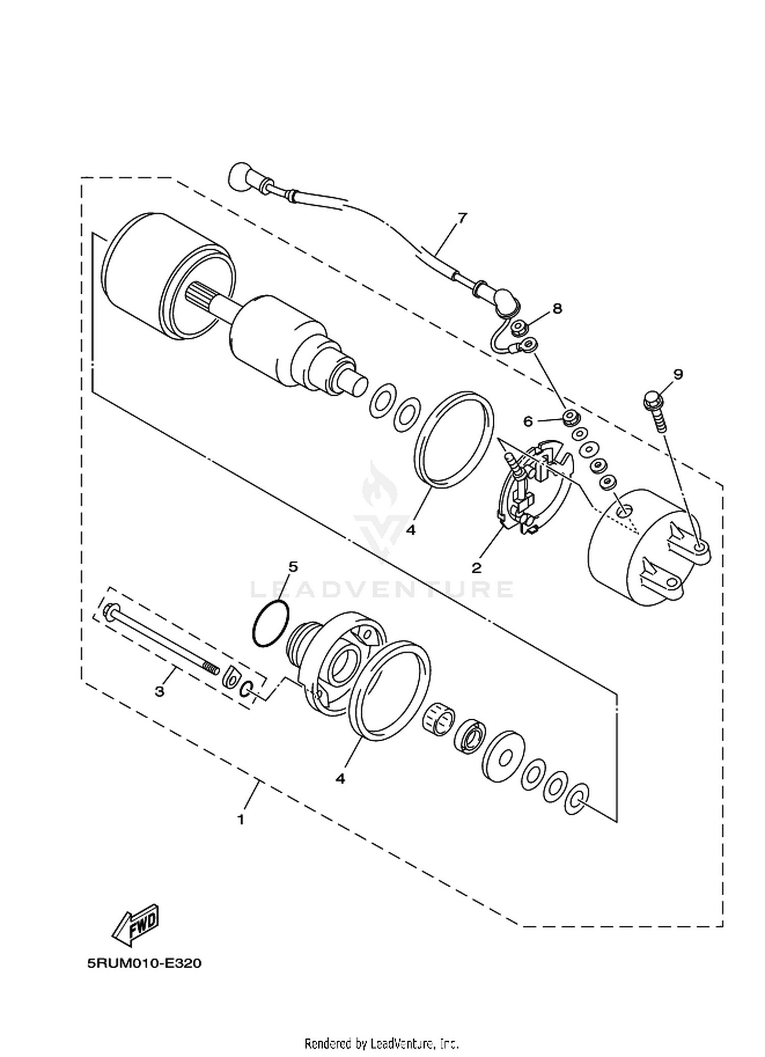32 STARTING MOTOR