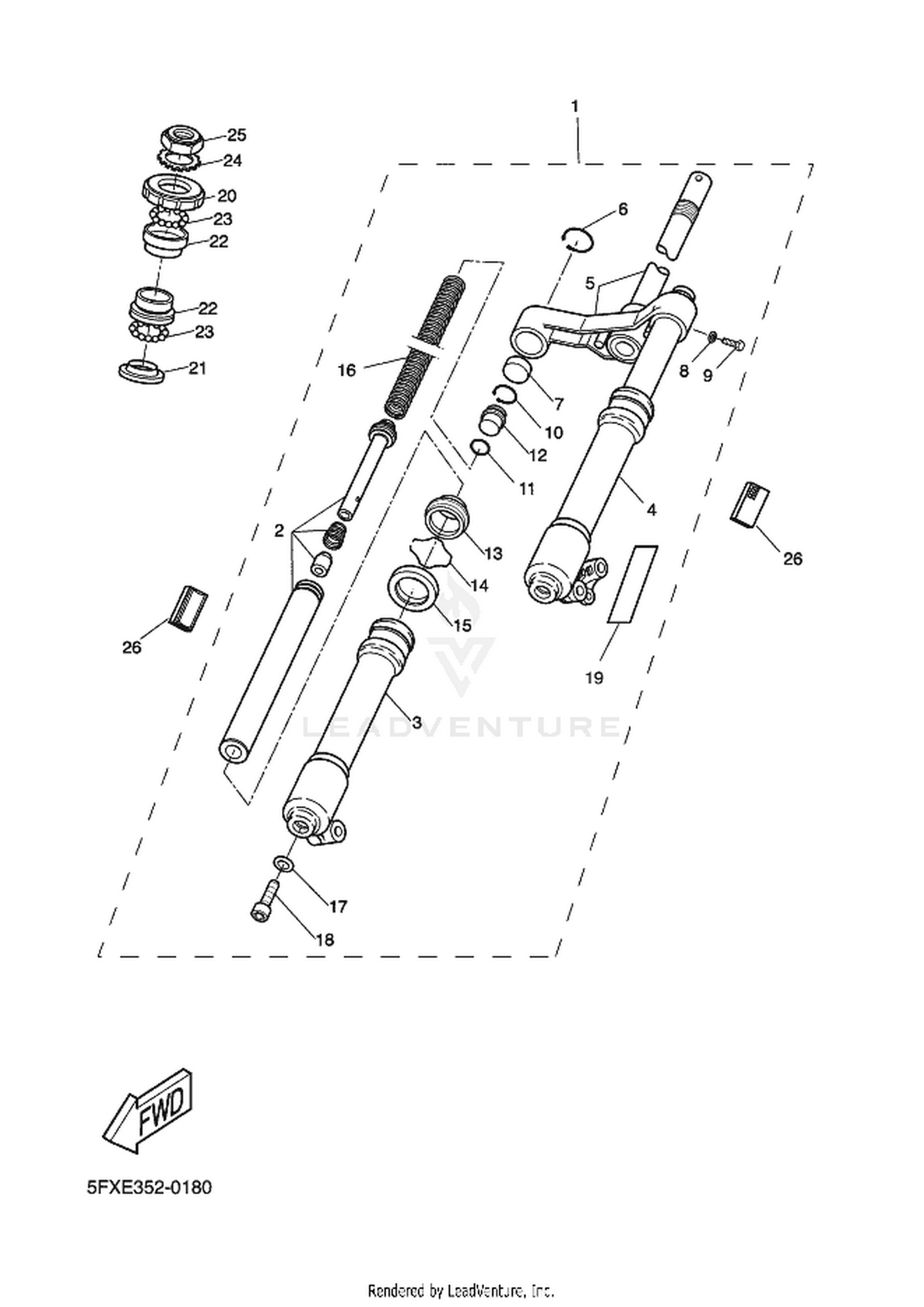 17 FRONT FORK