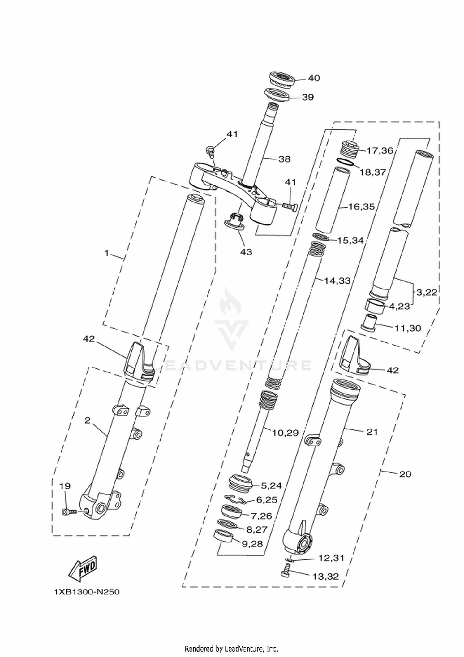 25 FRONT FORK