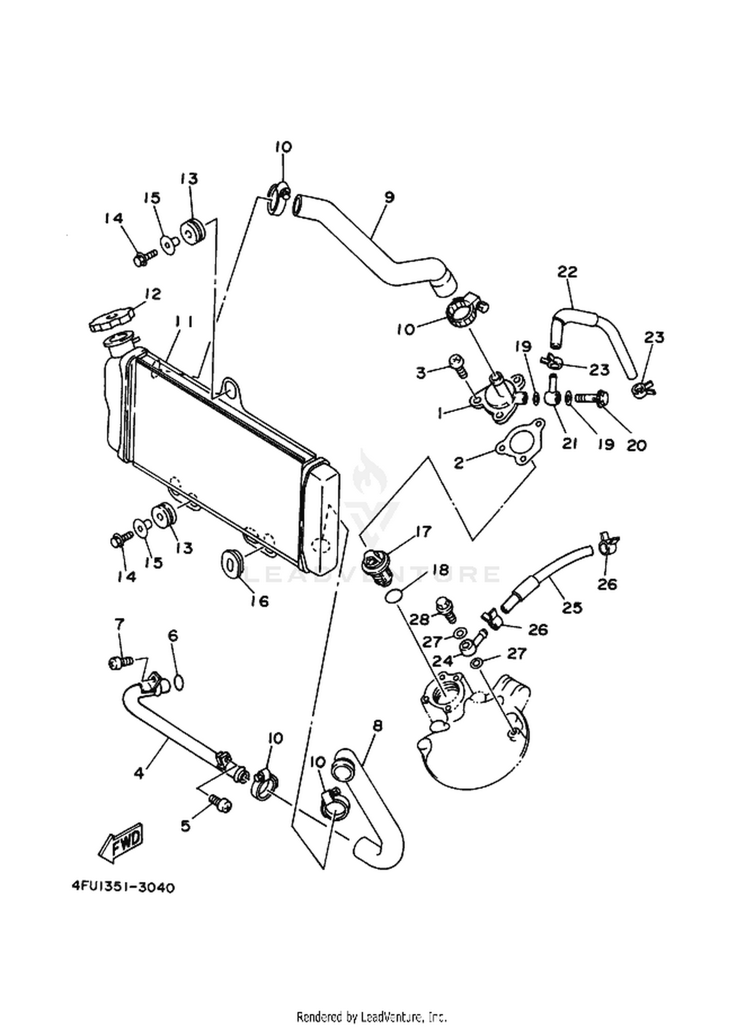 04 RADIATOR  HOSE