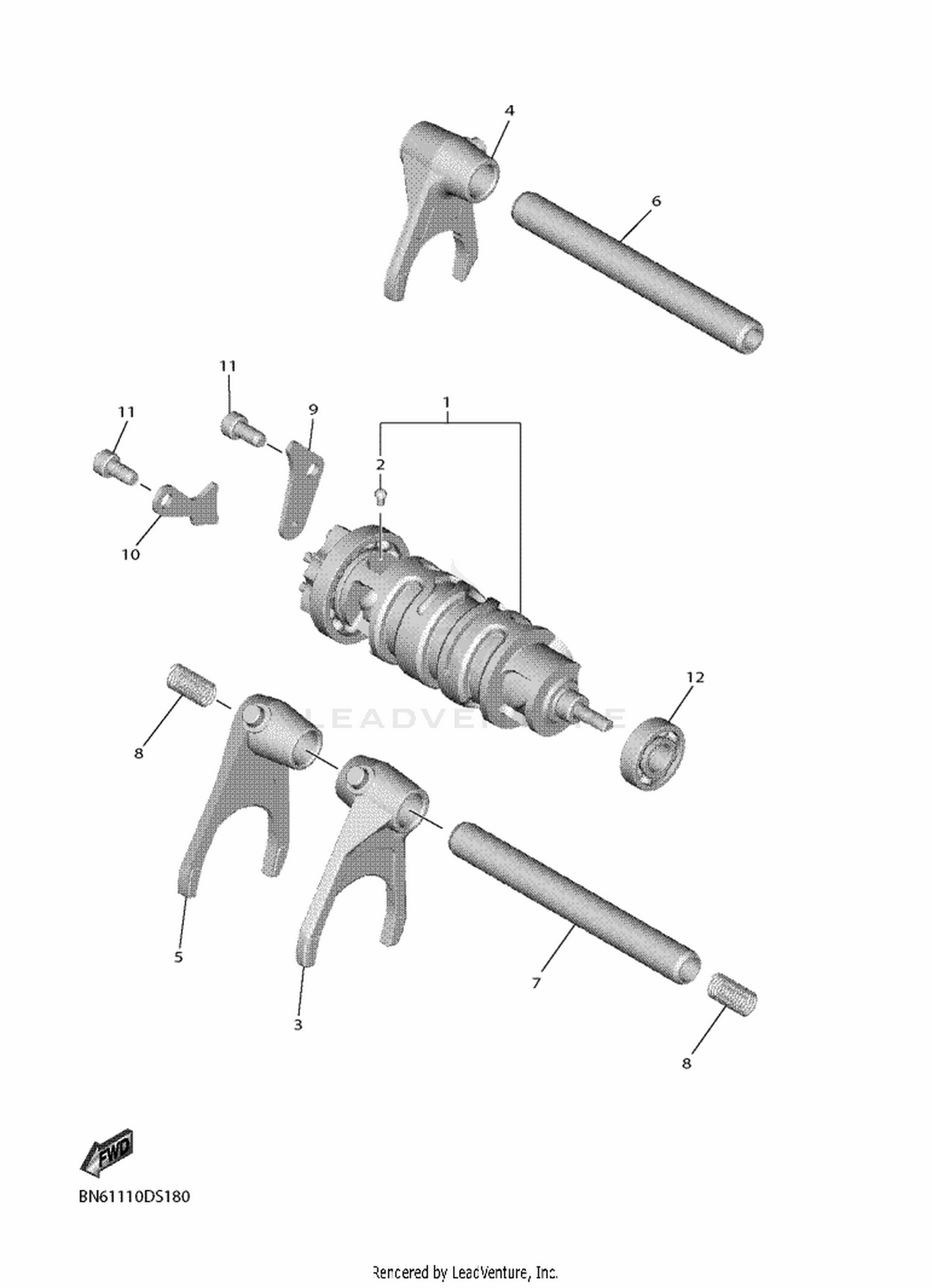 18 SHIFT CAM  FORK