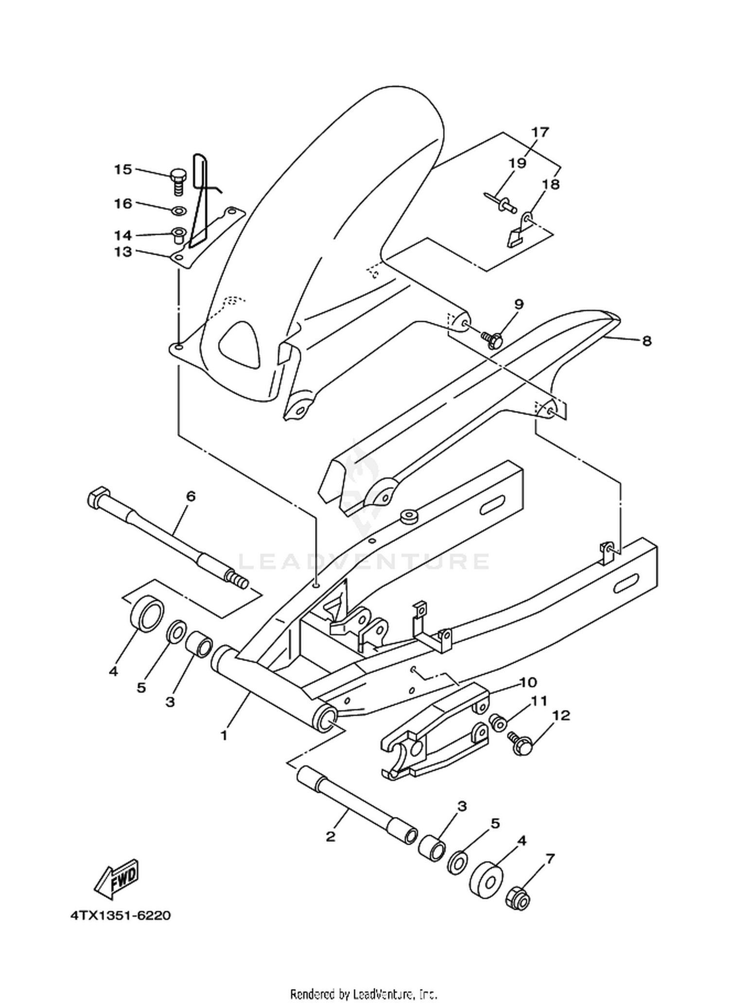 22 REAR ARM
